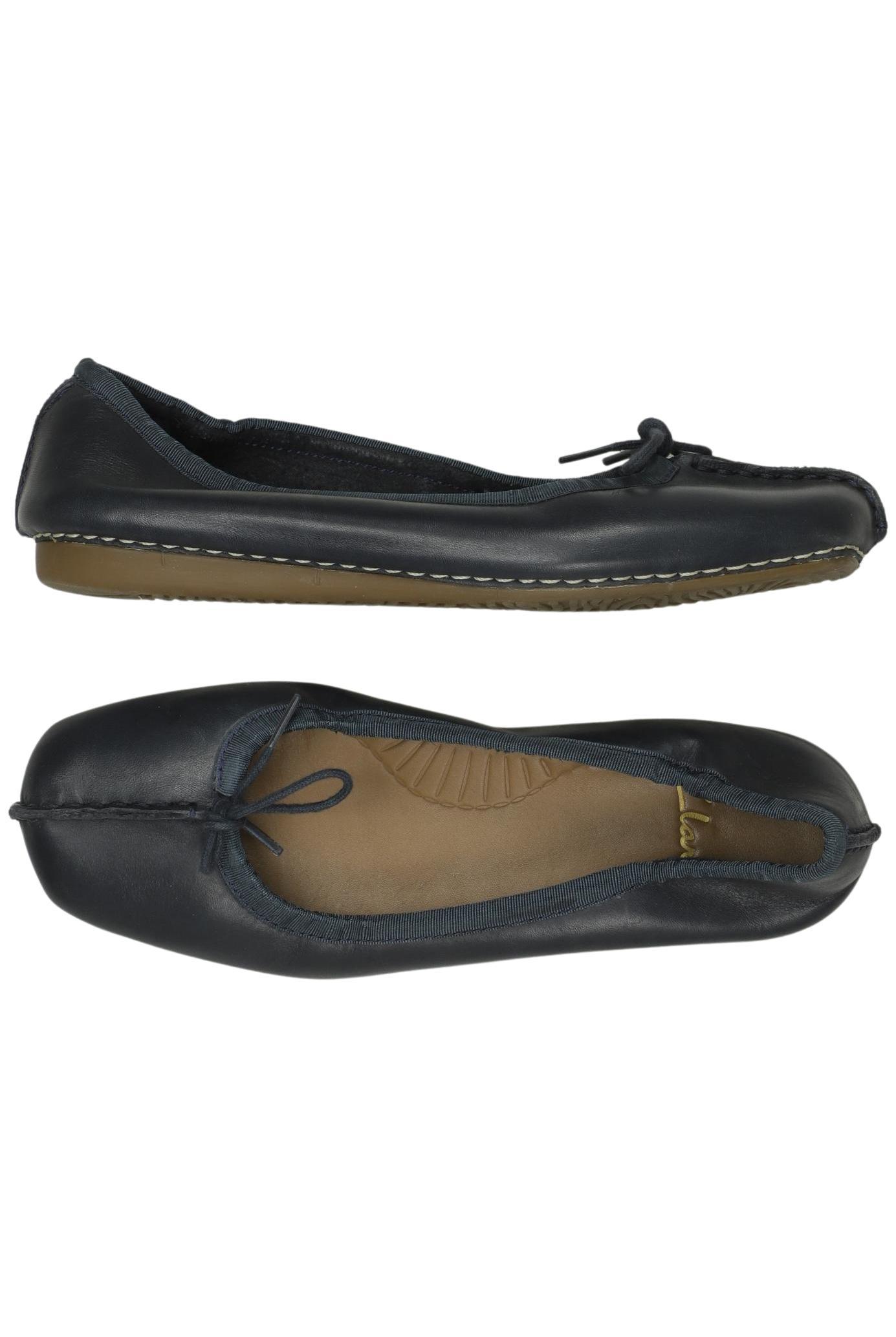 

Clarks Damen Ballerinas, marineblau, Gr. 3