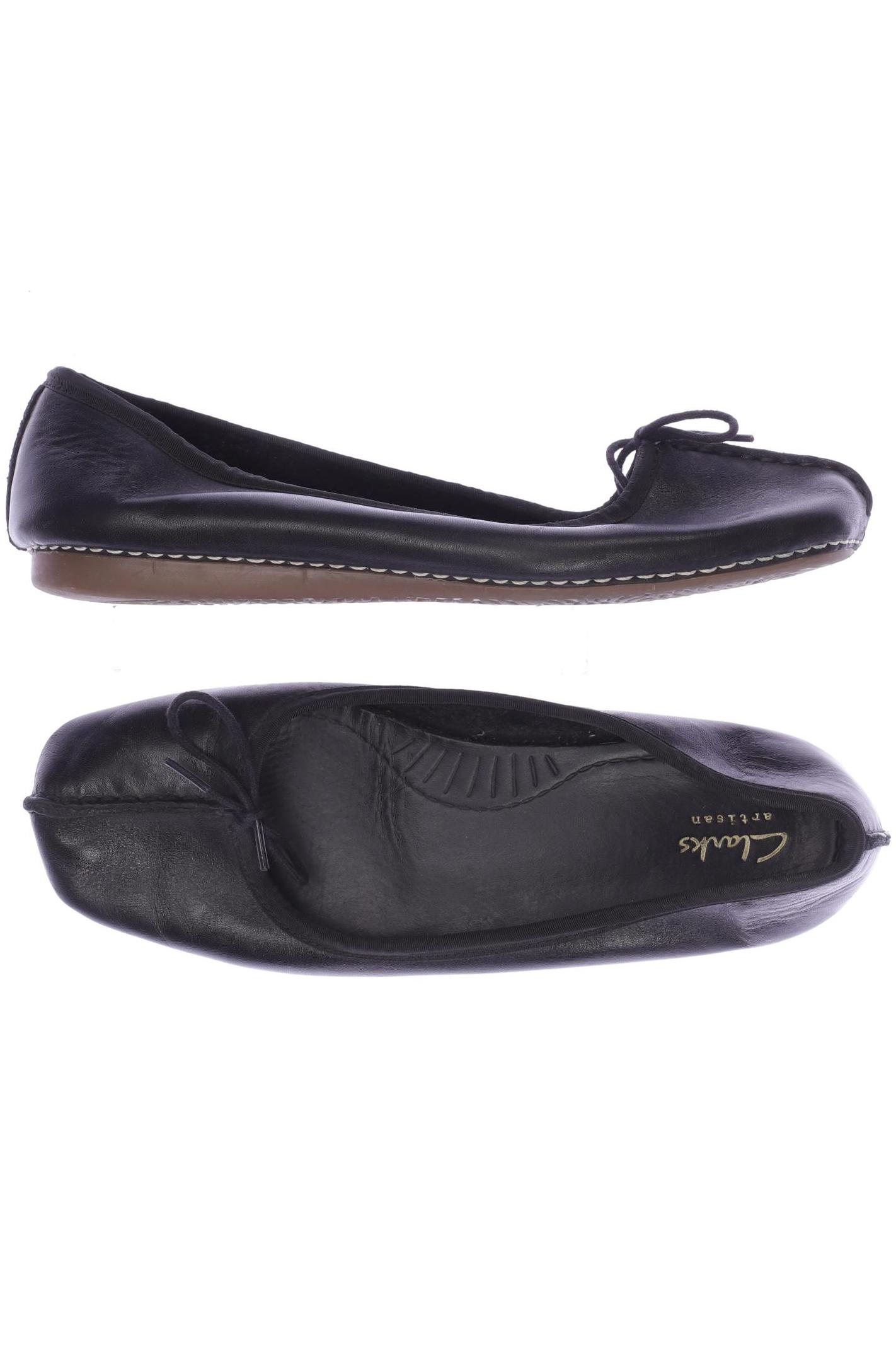 

Clarks Damen Ballerinas, schwarz, Gr. 39