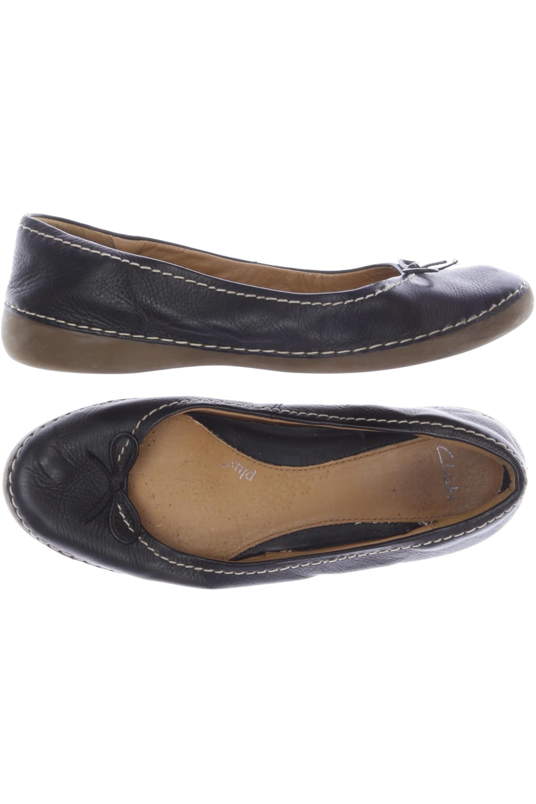 

Clarks Damen Ballerinas, schwarz, Gr. 6.5