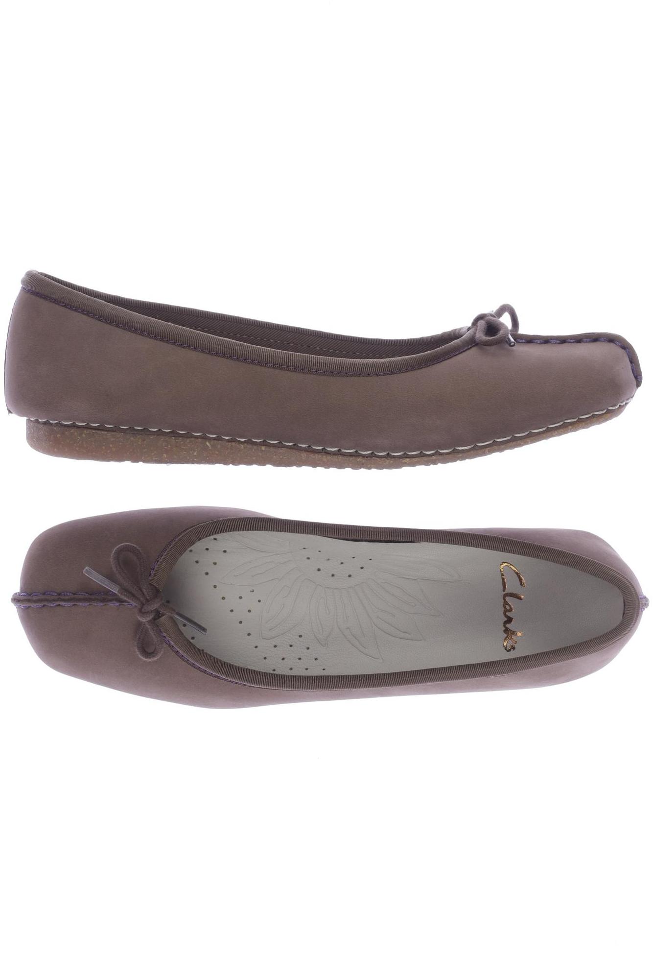 

Clarks Damen Ballerinas, braun