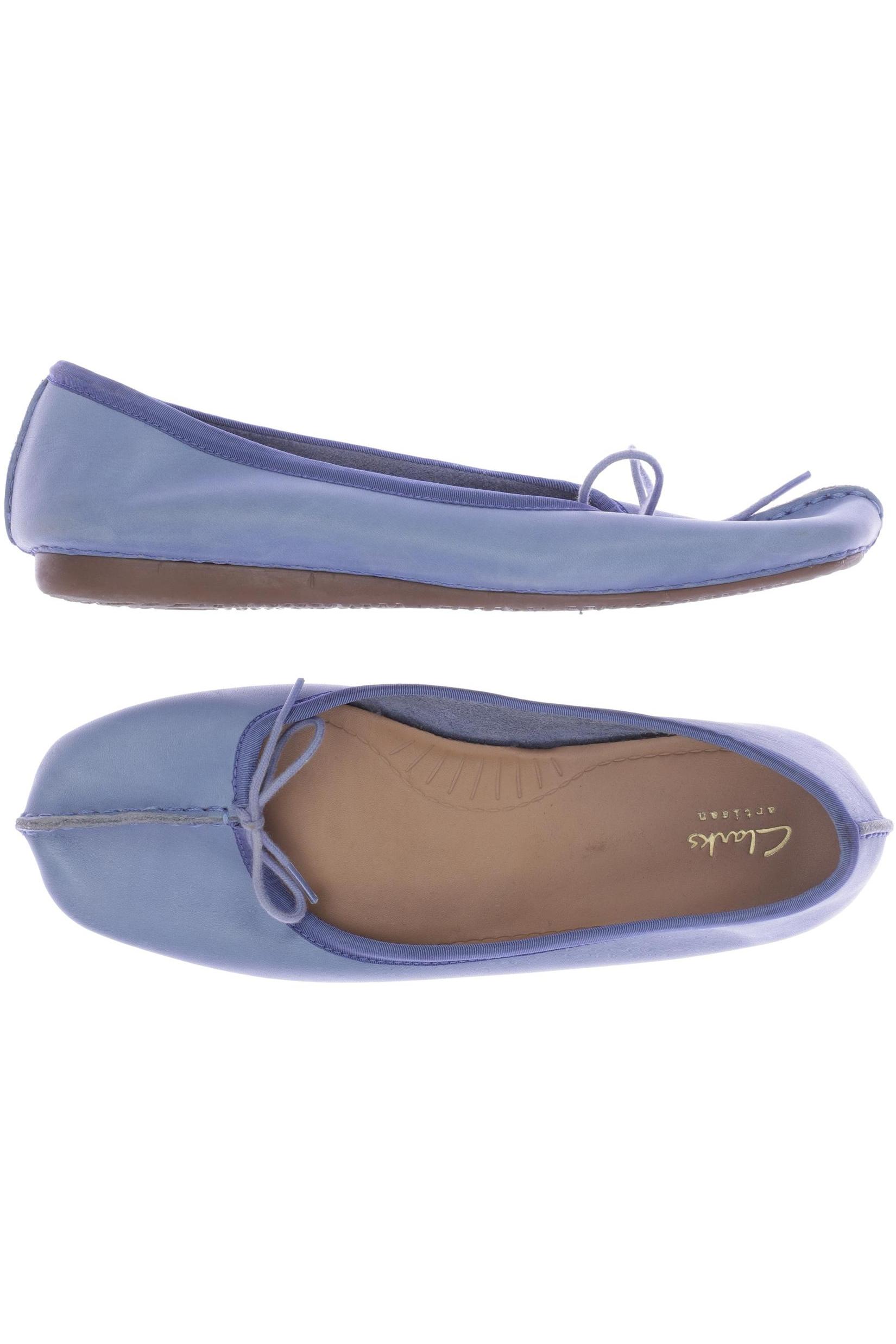 

Clarks Damen Ballerinas, blau, Gr. 41