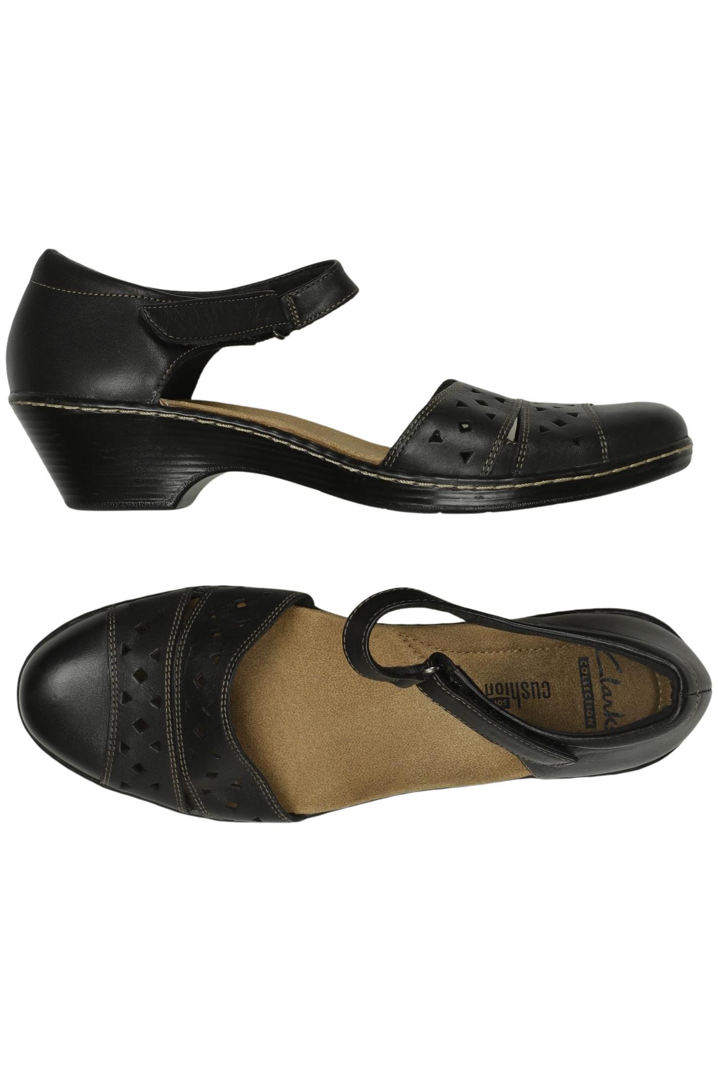 

Clarks Damen Ballerinas, schwarz, Gr. 39