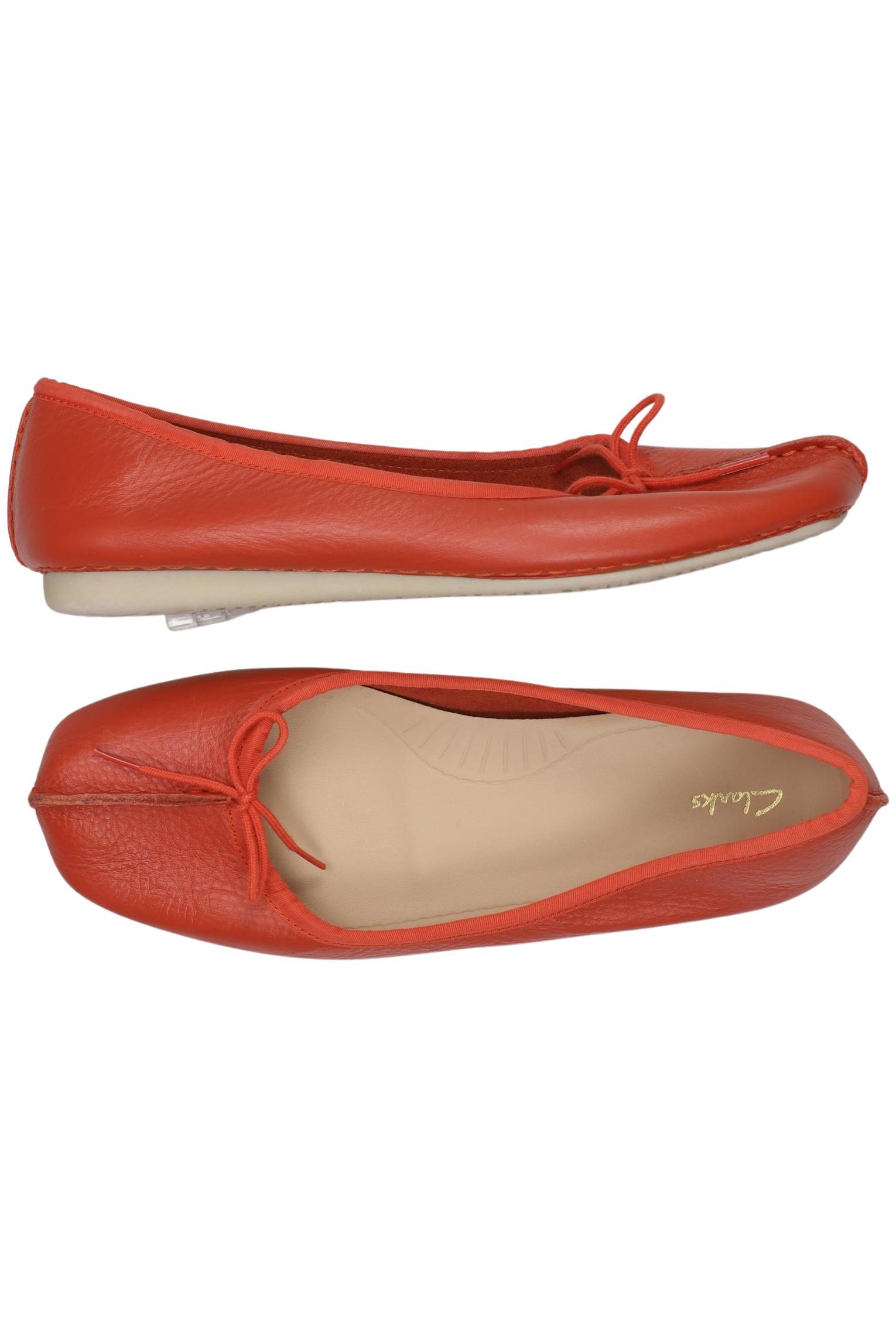 

Clarks Damen Ballerinas, rot, Gr. 40