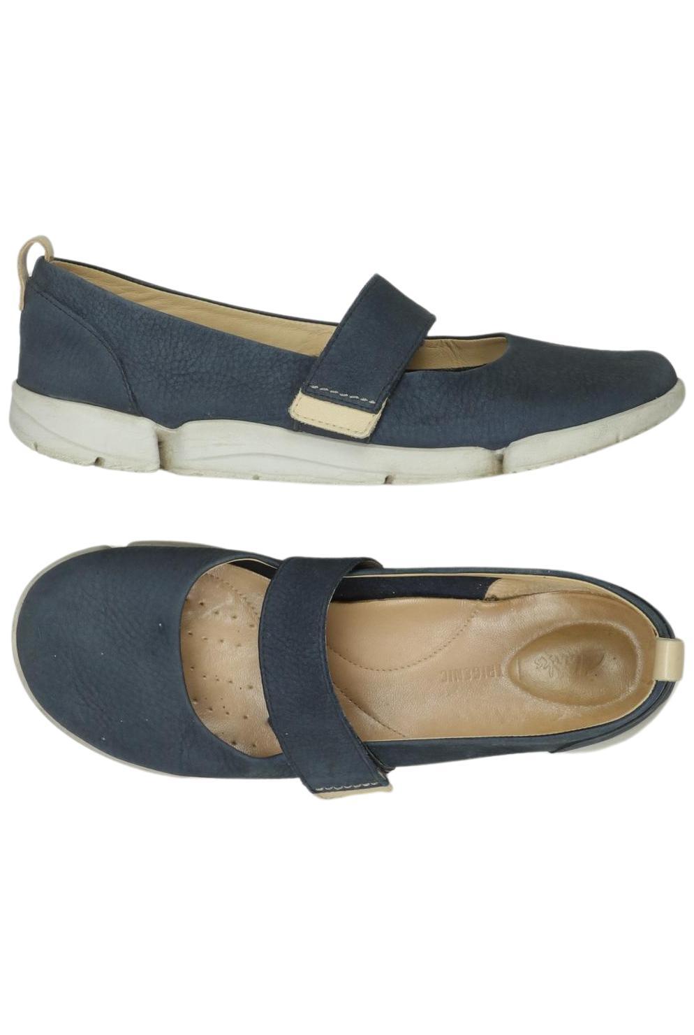 

Clarks Damen Ballerinas, marineblau, Gr. 39.5