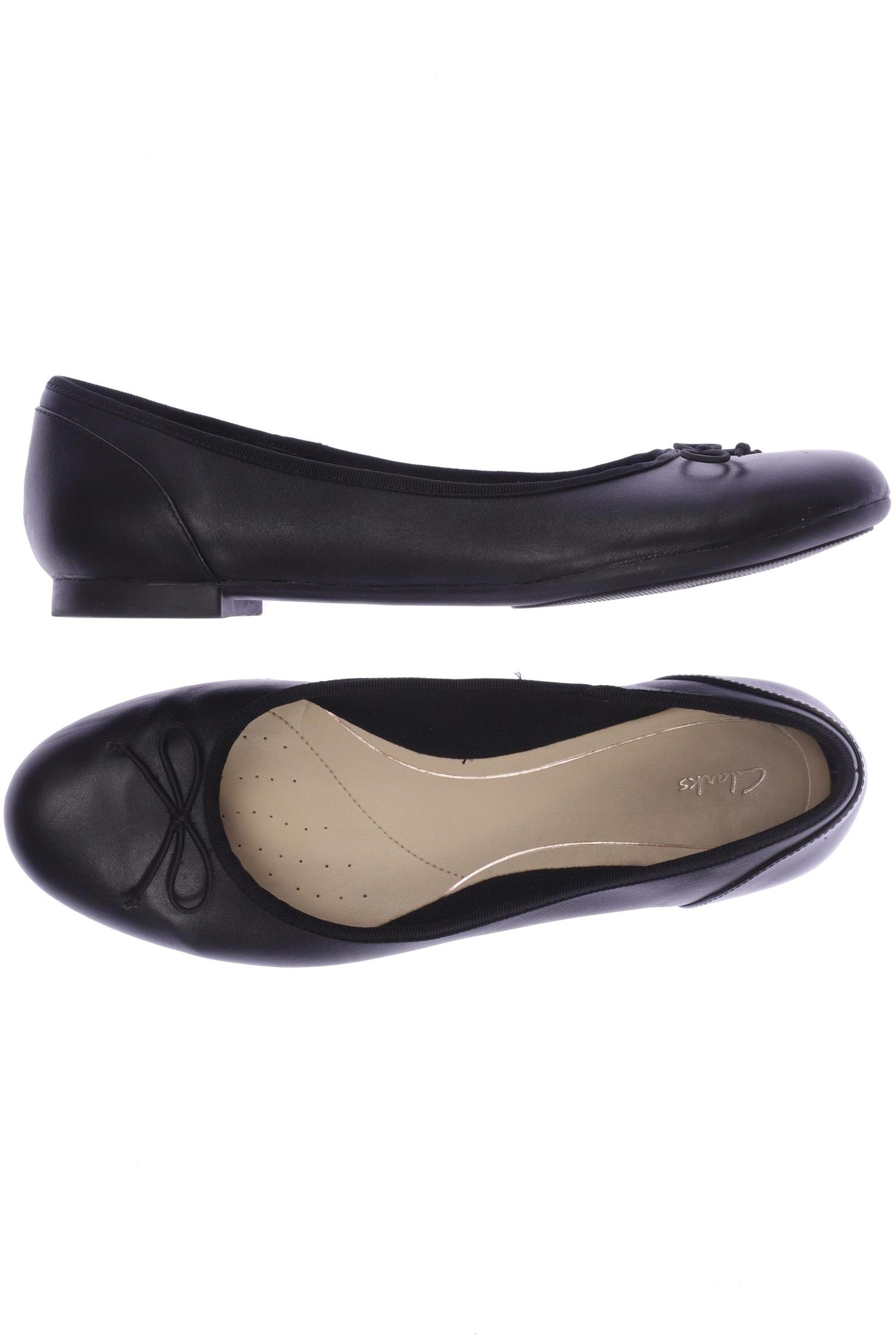 

Clarks Damen Ballerinas, schwarz, Gr. 41.5