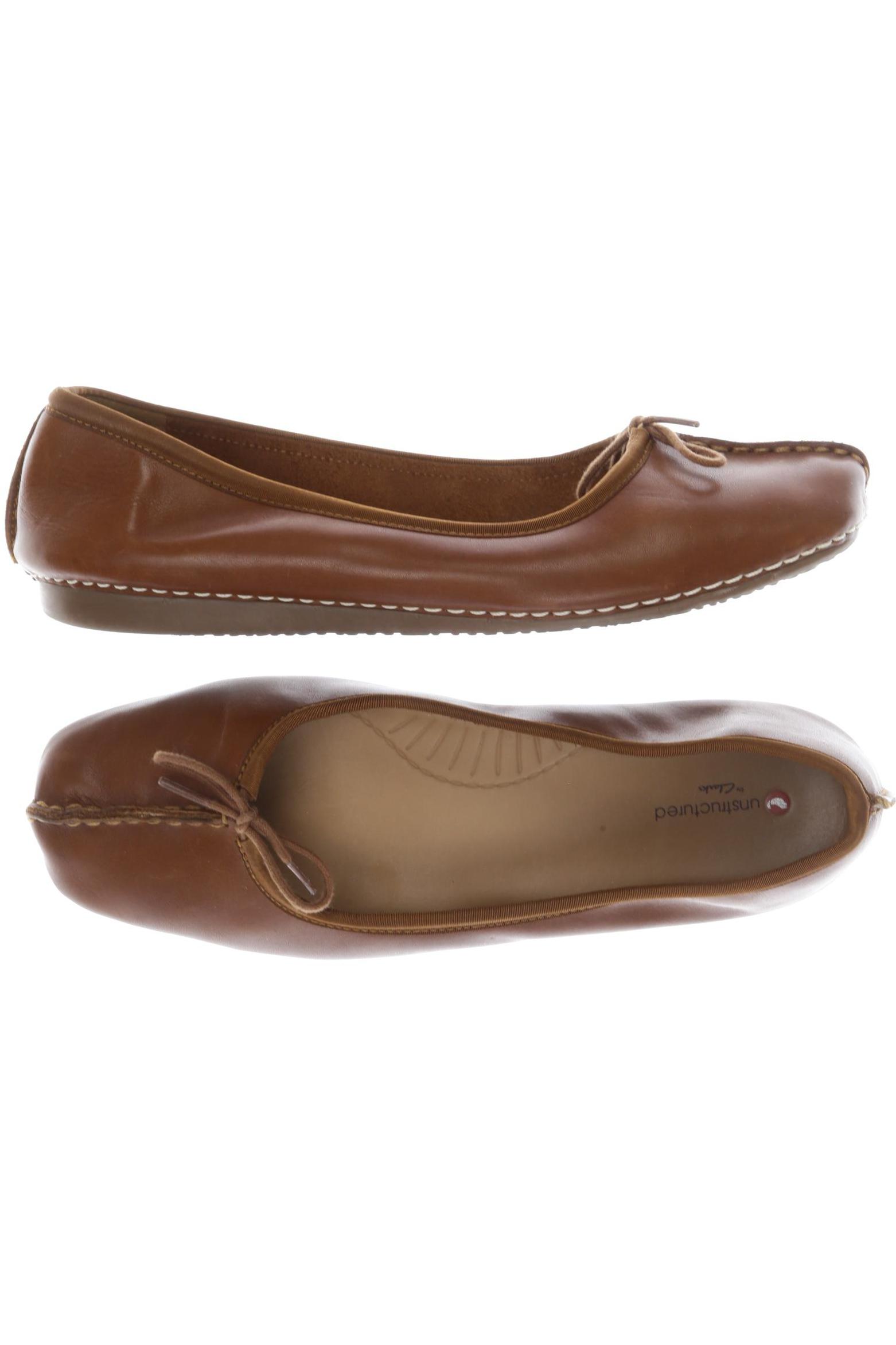 

Clarks Damen Ballerinas, braun, Gr. 39.5