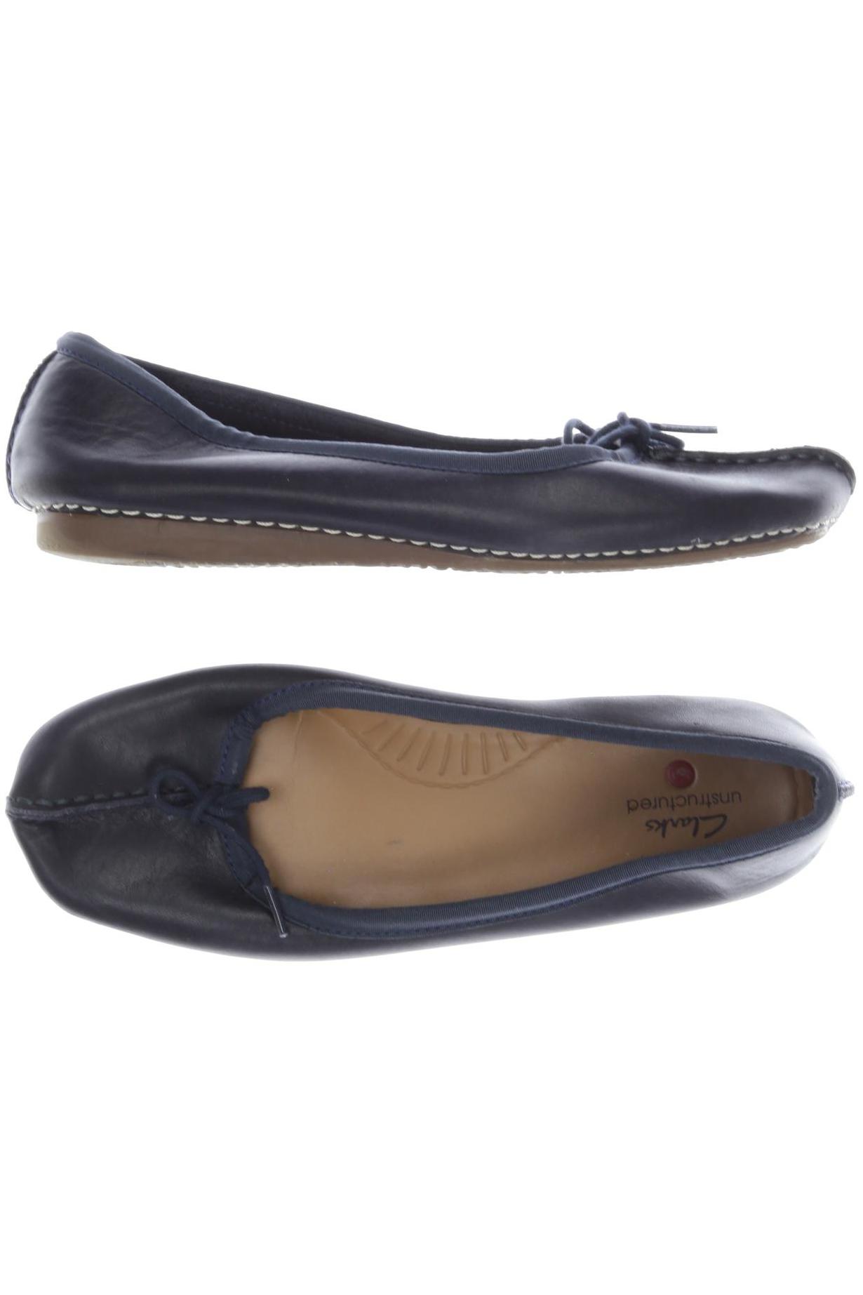 

Clarks Damen Ballerinas, marineblau, Gr. 37
