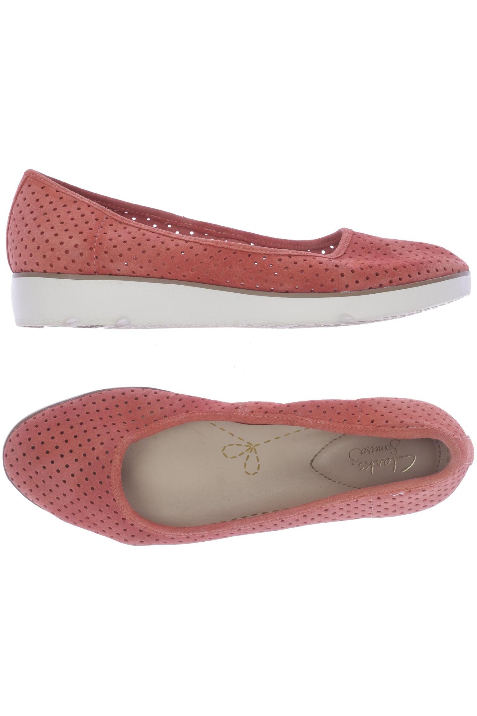

Clarks Damen Ballerinas, pink, Gr. 38