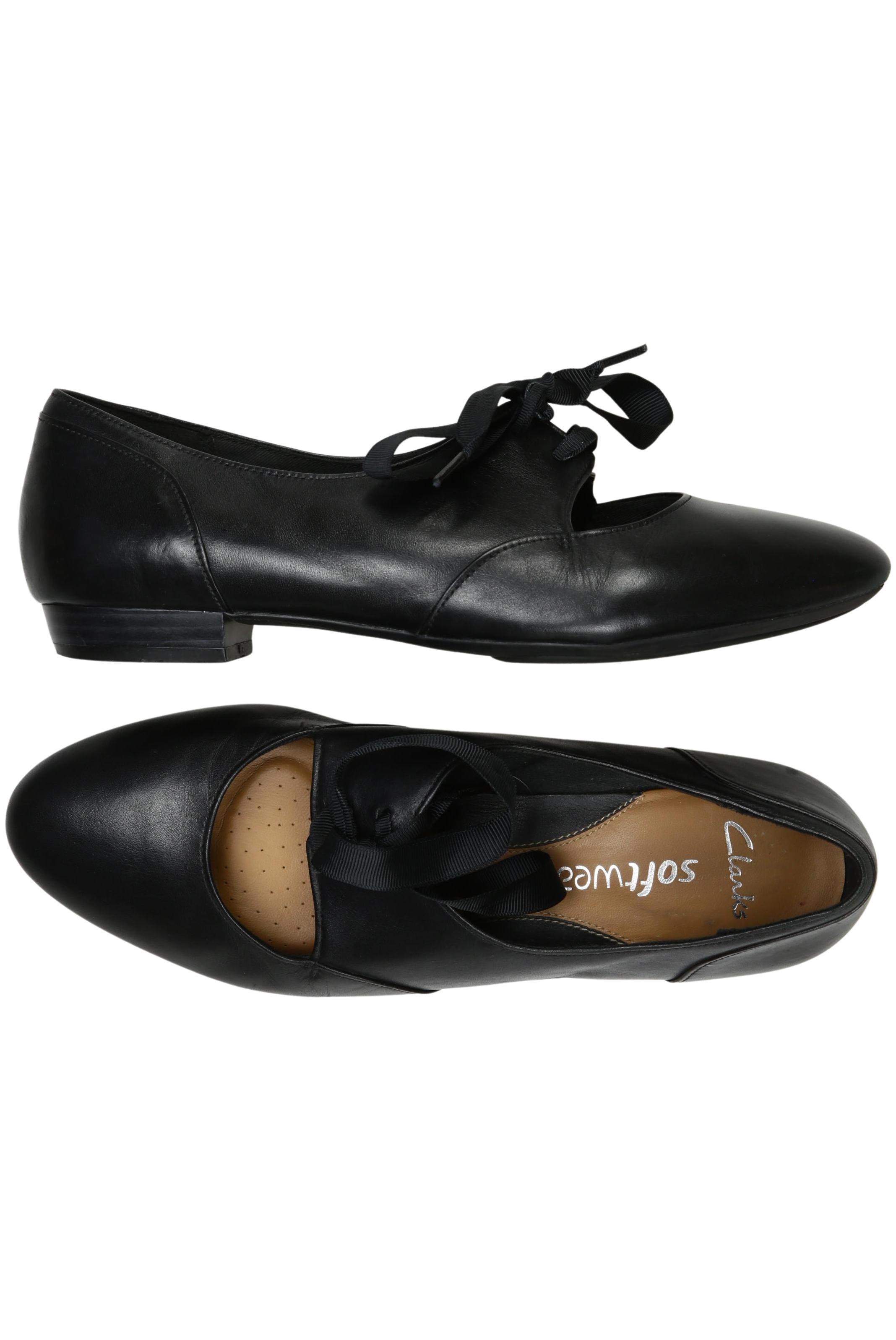 

Clarks Damen Ballerinas, schwarz, Gr. 5