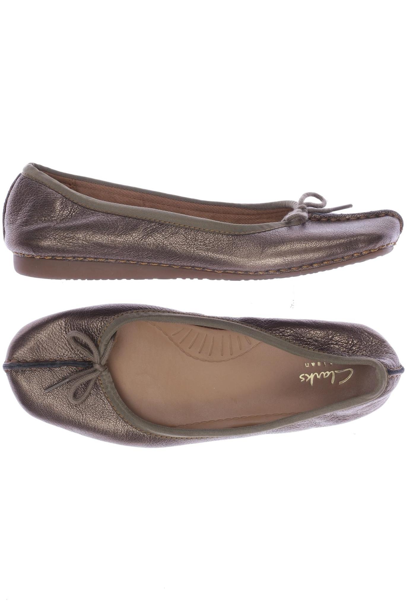 

Clarks Damen Ballerinas, braun, Gr. 36