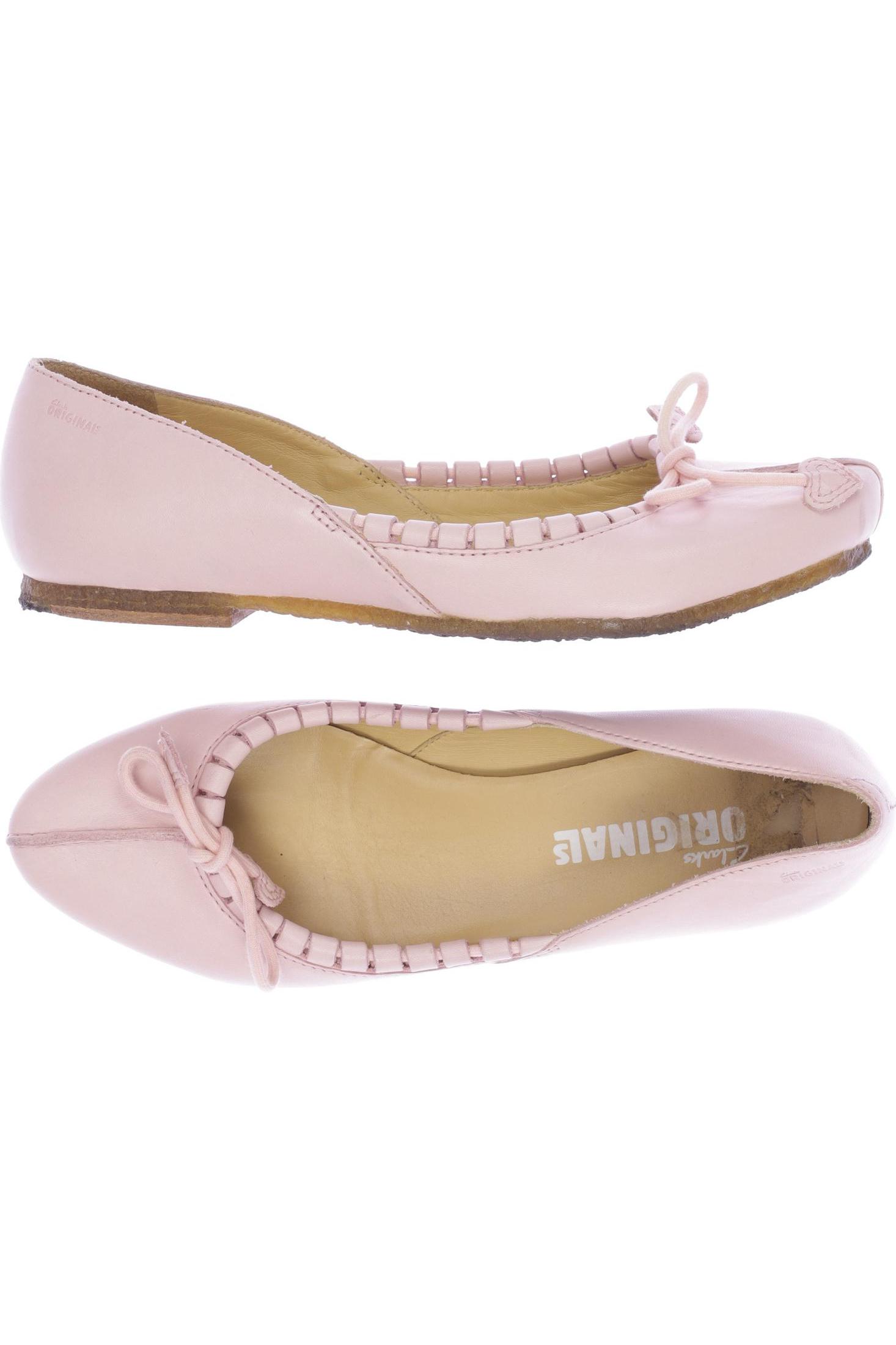 

Clarks Damen Ballerinas, pink, Gr. 5