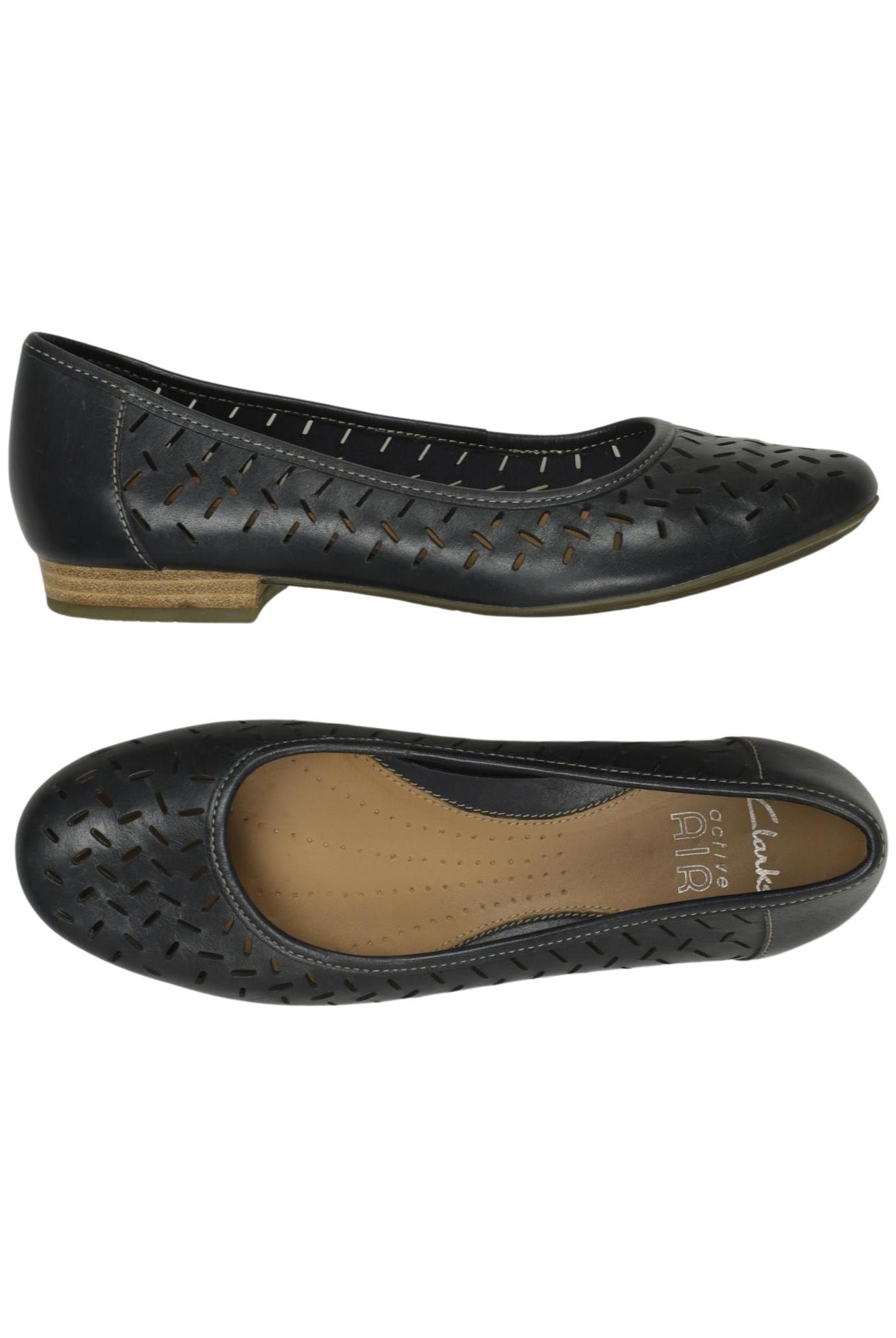 

Clarks Damen Ballerinas, marineblau, Gr. 5