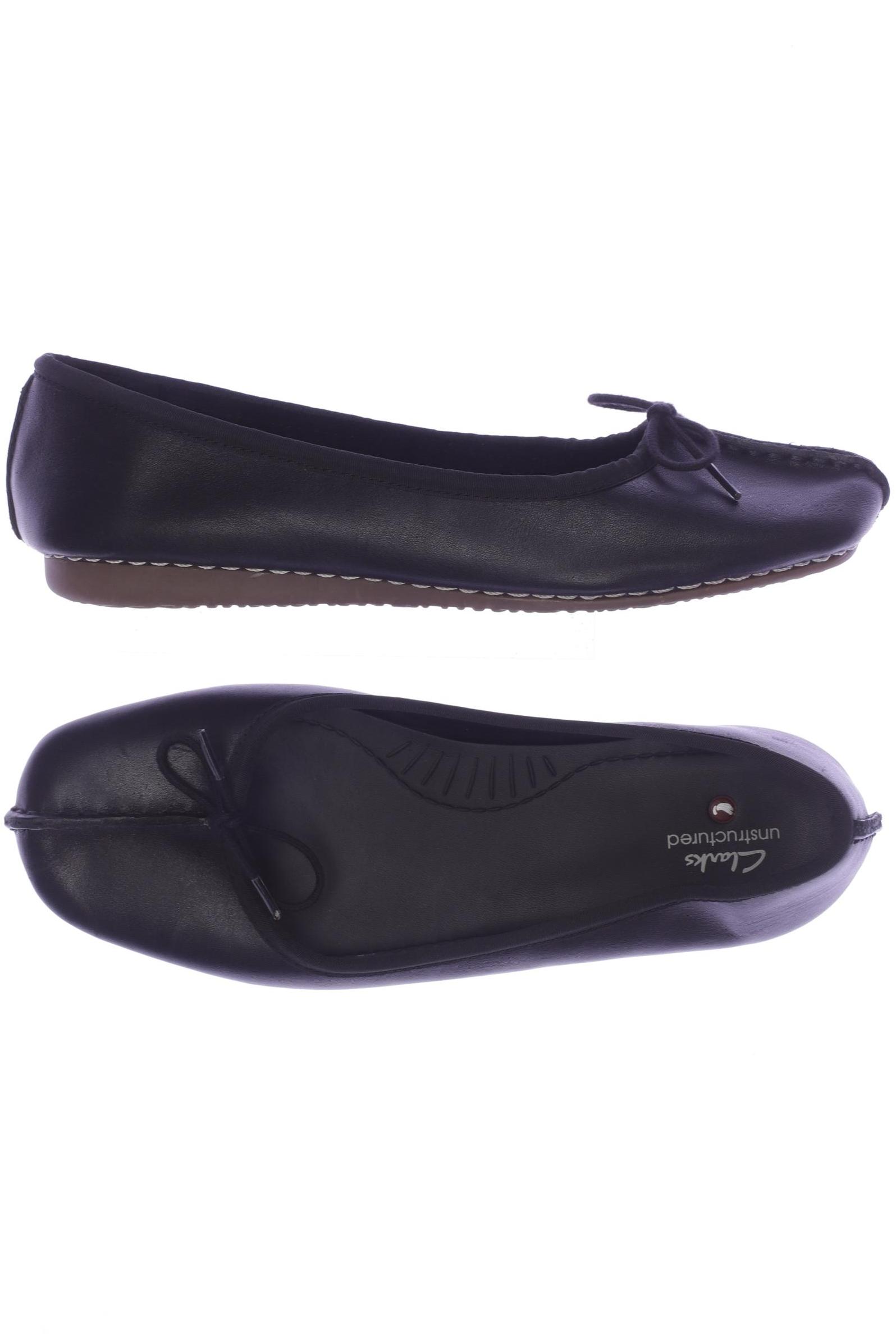

Clarks Damen Ballerinas, schwarz, Gr. 39