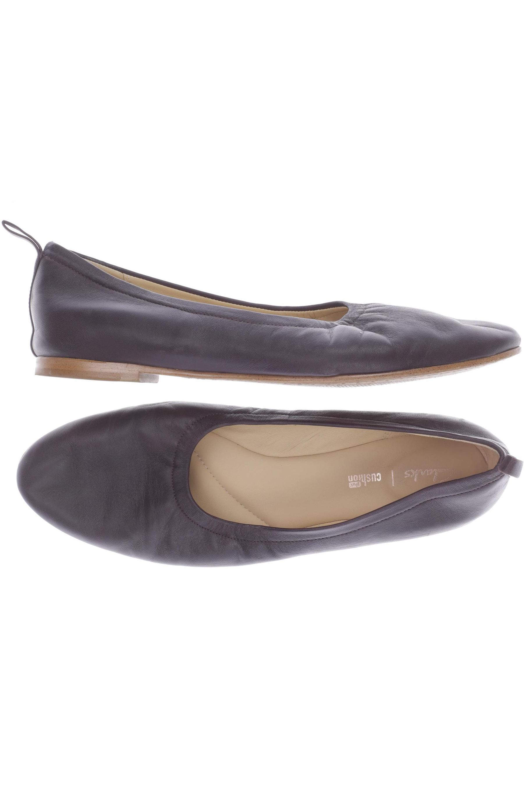

Clarks Damen Ballerinas, bordeaux, Gr. 42