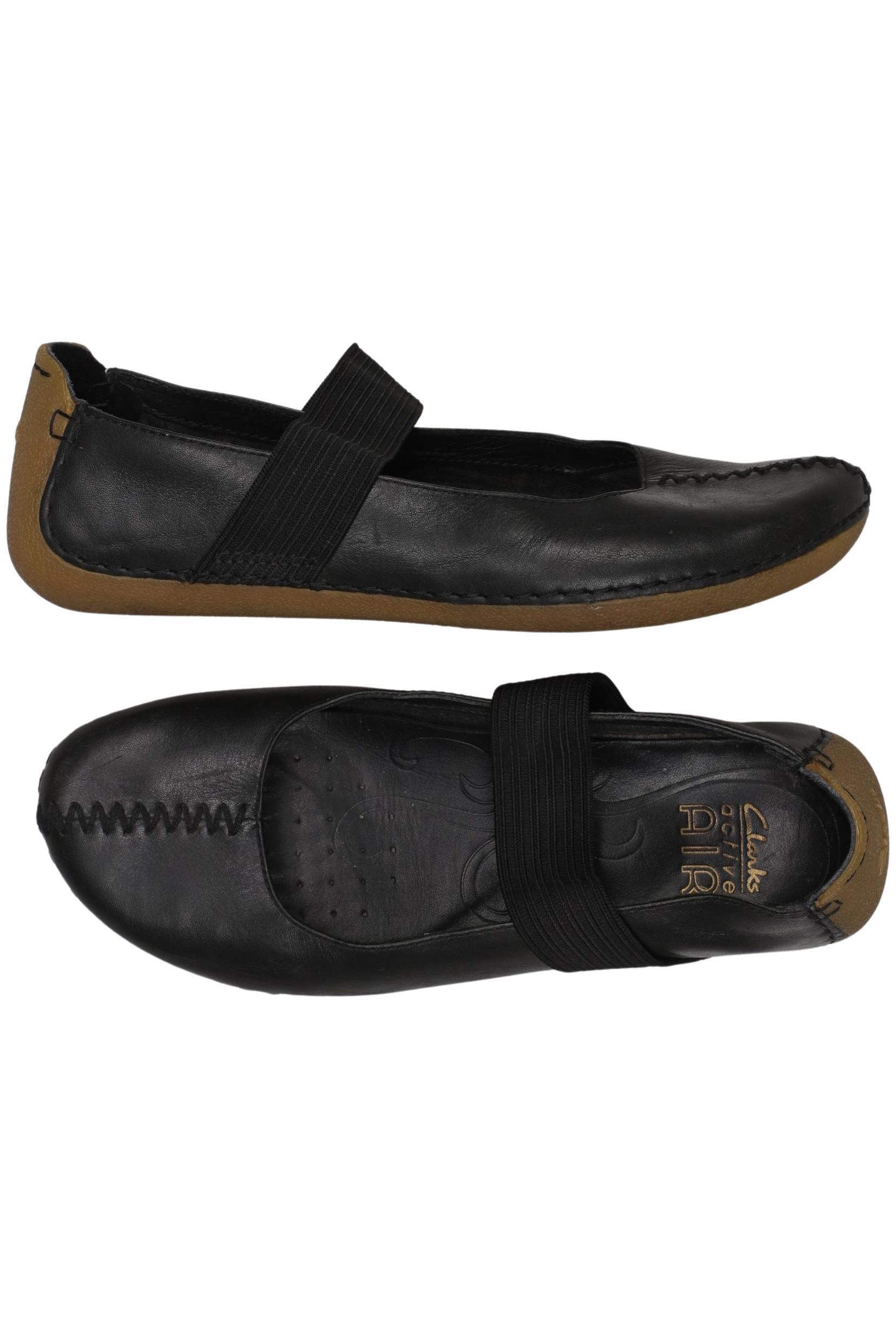 

Clarks Damen Ballerinas, schwarz, Gr. 4