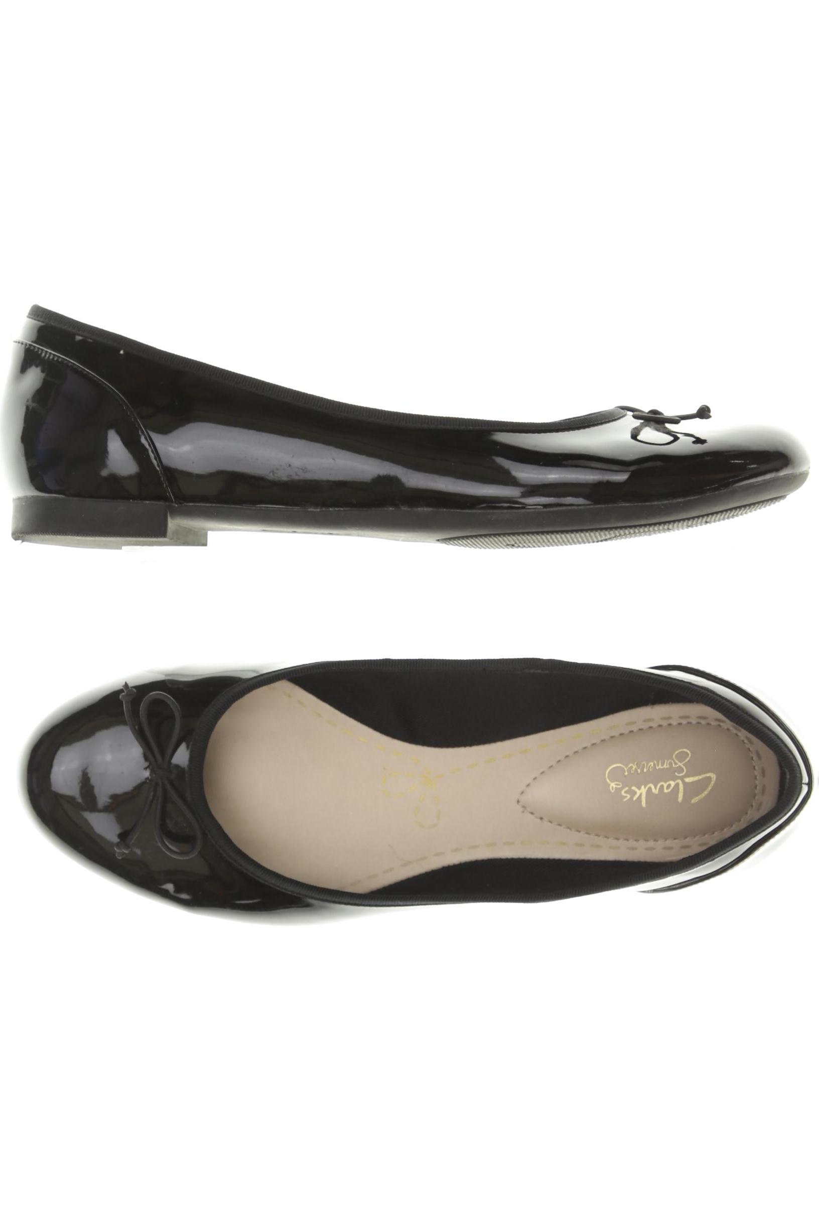 

Clarks Damen Ballerinas, schwarz, Gr. 39