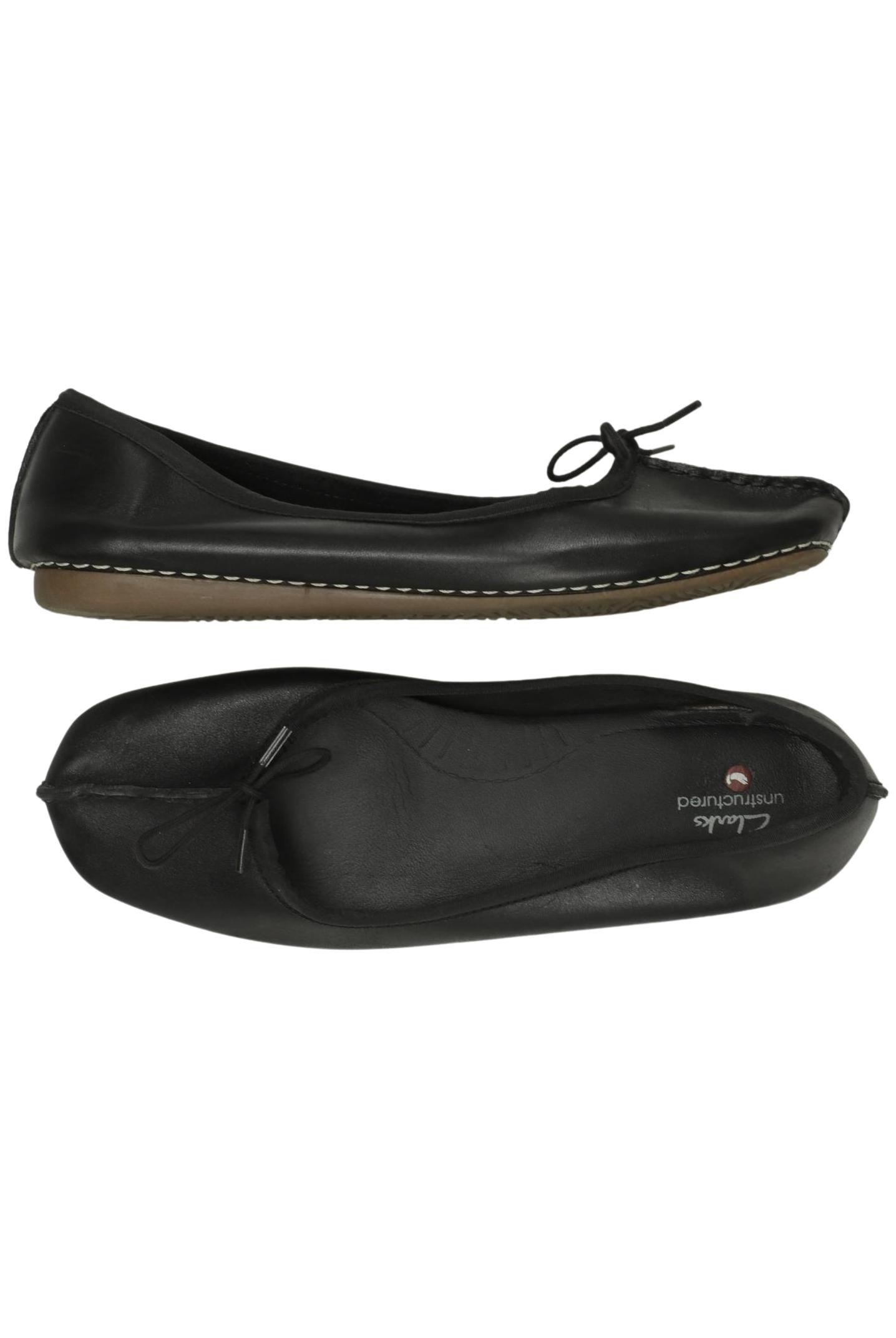 

Clarks Damen Ballerinas, schwarz, Gr. 40