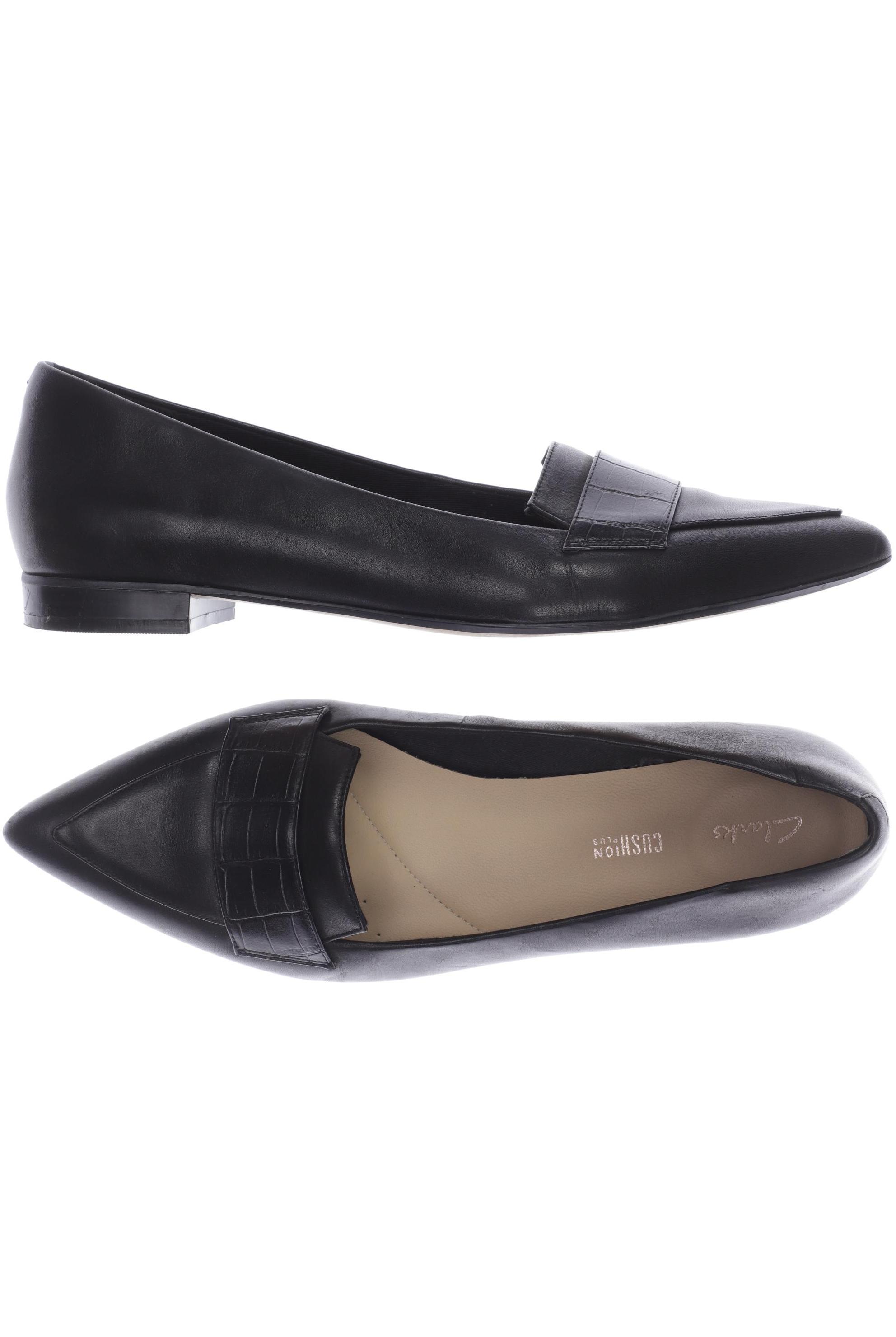 

Clarks Damen Ballerinas, schwarz, Gr. 40