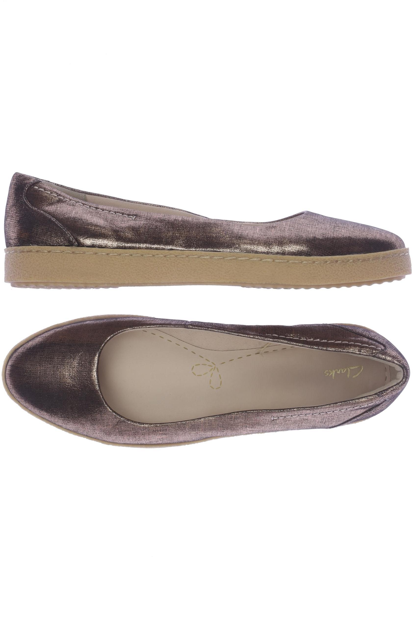 

Clarks Damen Ballerinas, braun, Gr. 43