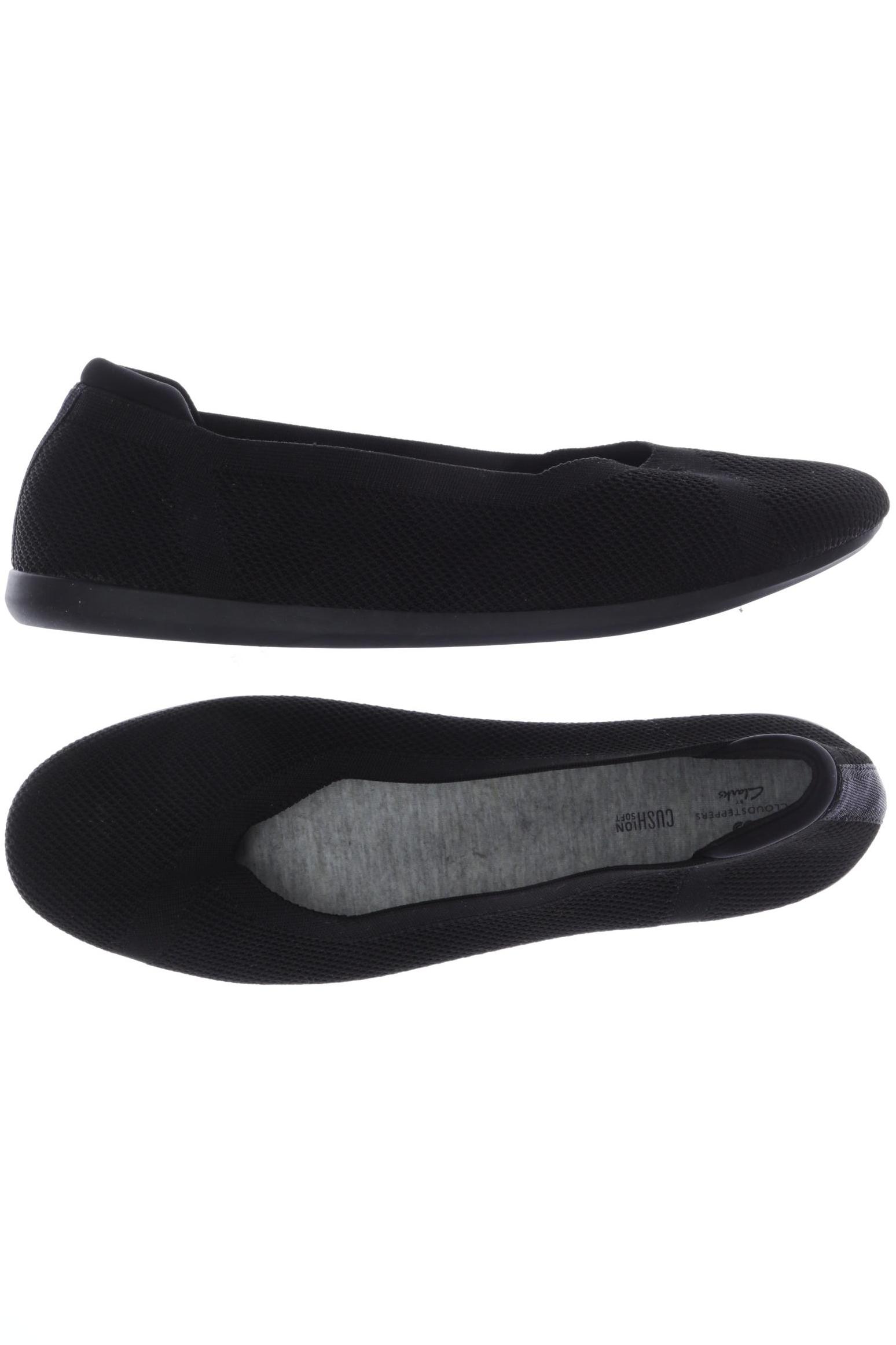 

Clarks Damen Ballerinas, schwarz, Gr. 42
