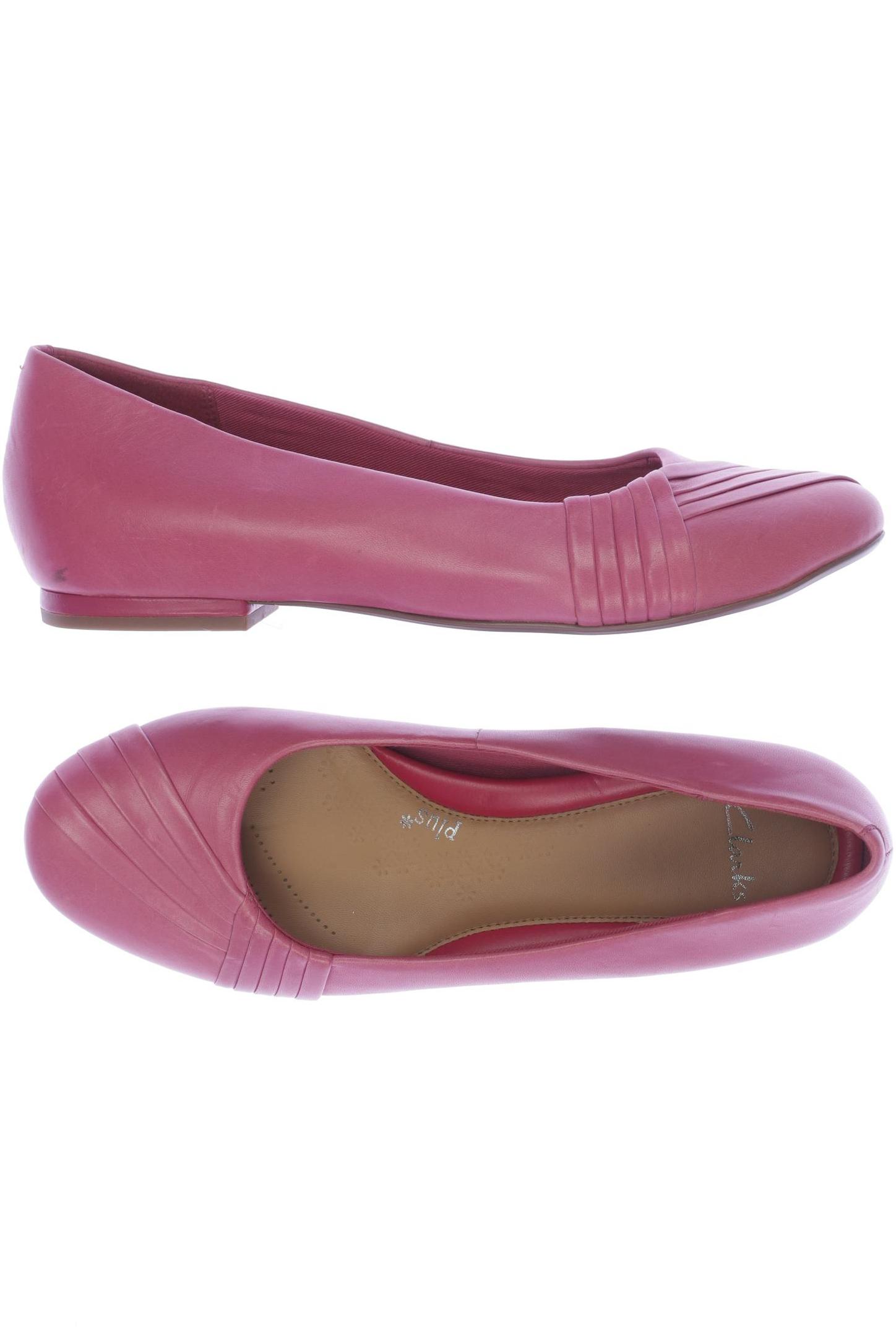 

Clarks Damen Ballerinas, pink, Gr. 5.5