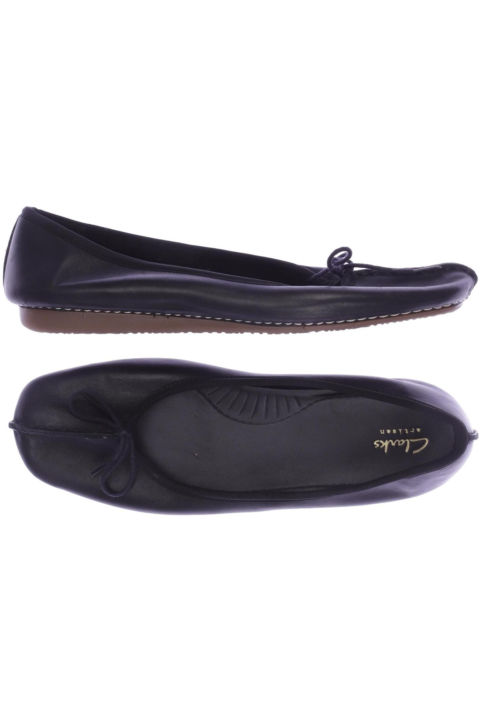 

Clarks Damen Ballerinas, schwarz, Gr. 41.5
