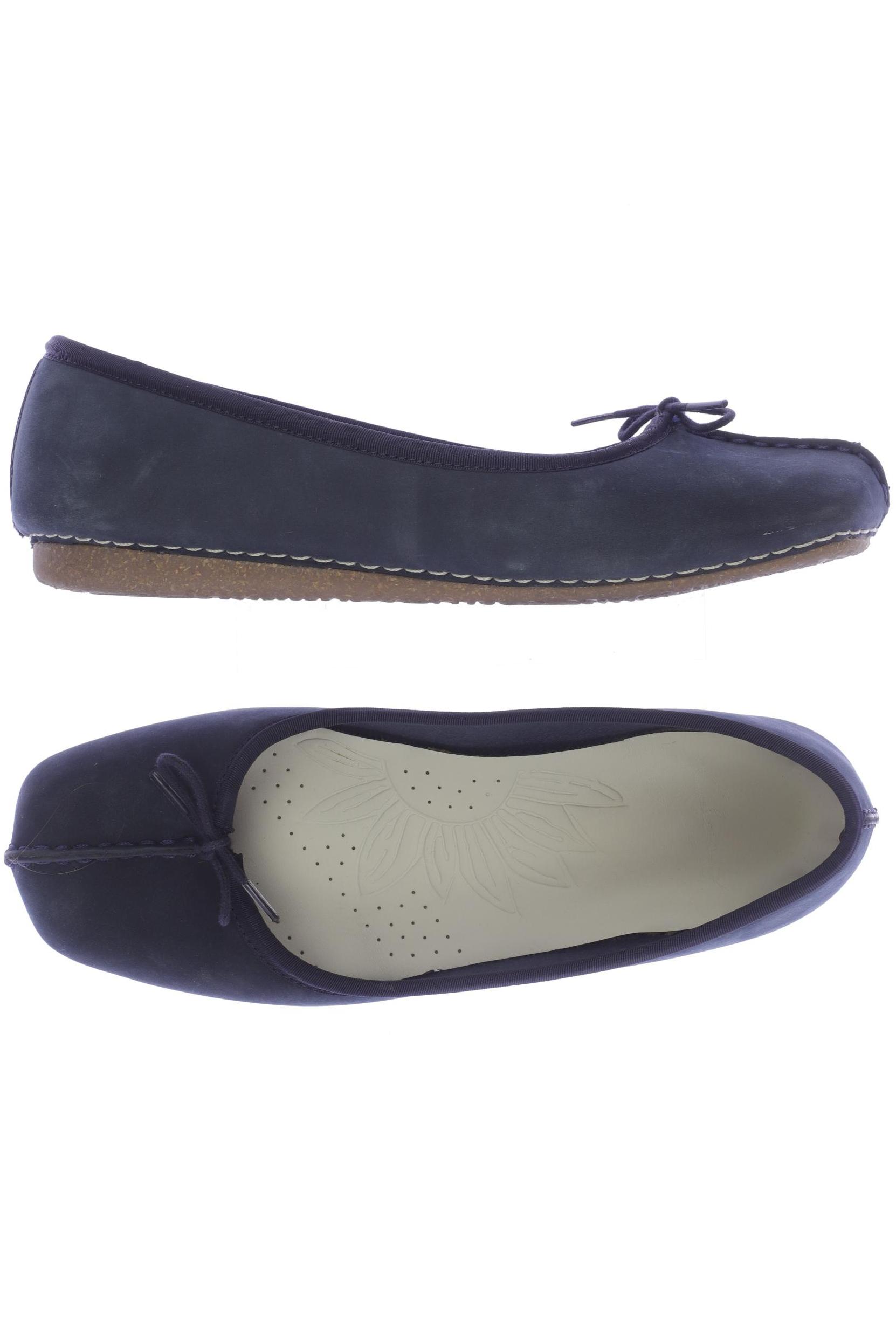 

Clarks Damen Ballerinas, marineblau