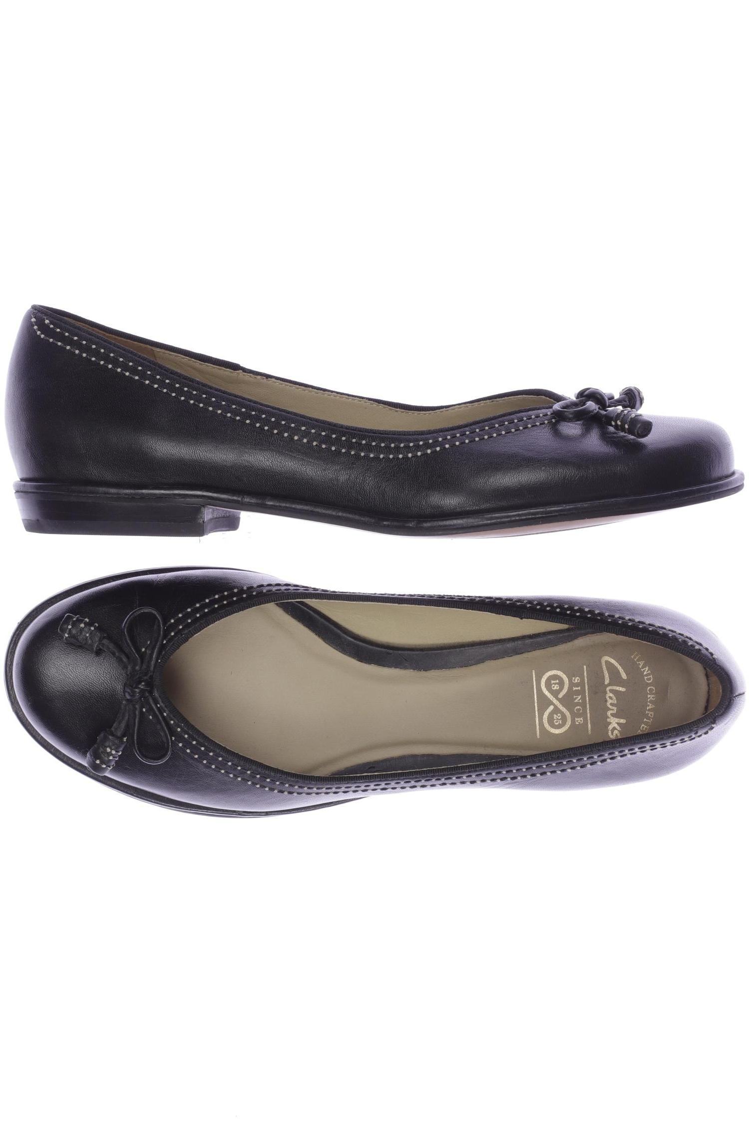 

Clarks Damen Ballerinas, schwarz, Gr. 5.5