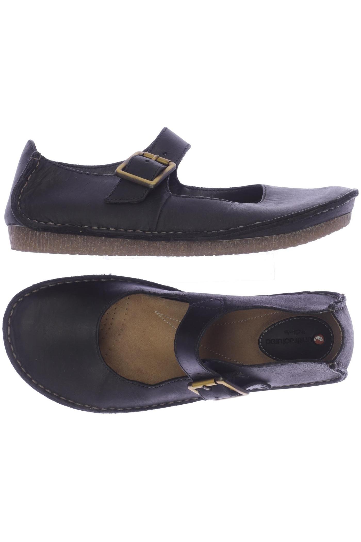 

Clarks Damen Ballerinas, schwarz, Gr. 39