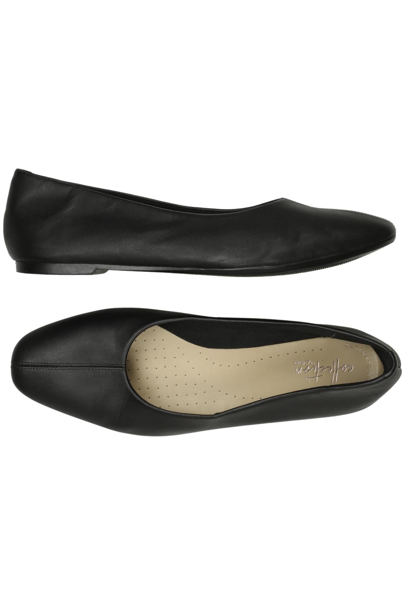 

Clarks Damen Ballerinas, schwarz, Gr. 42
