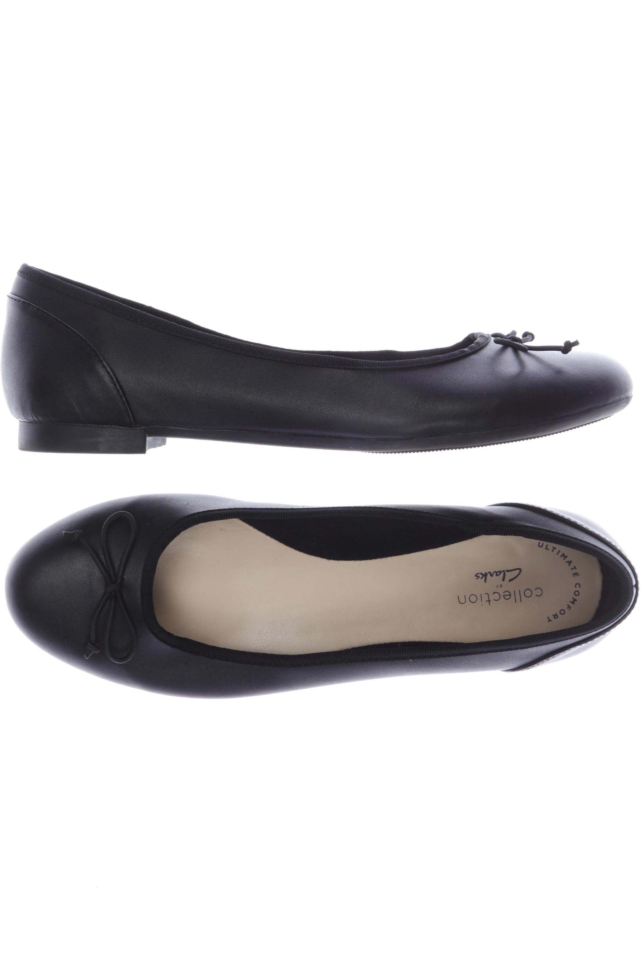 

Clarks Damen Ballerinas, schwarz, Gr. 38