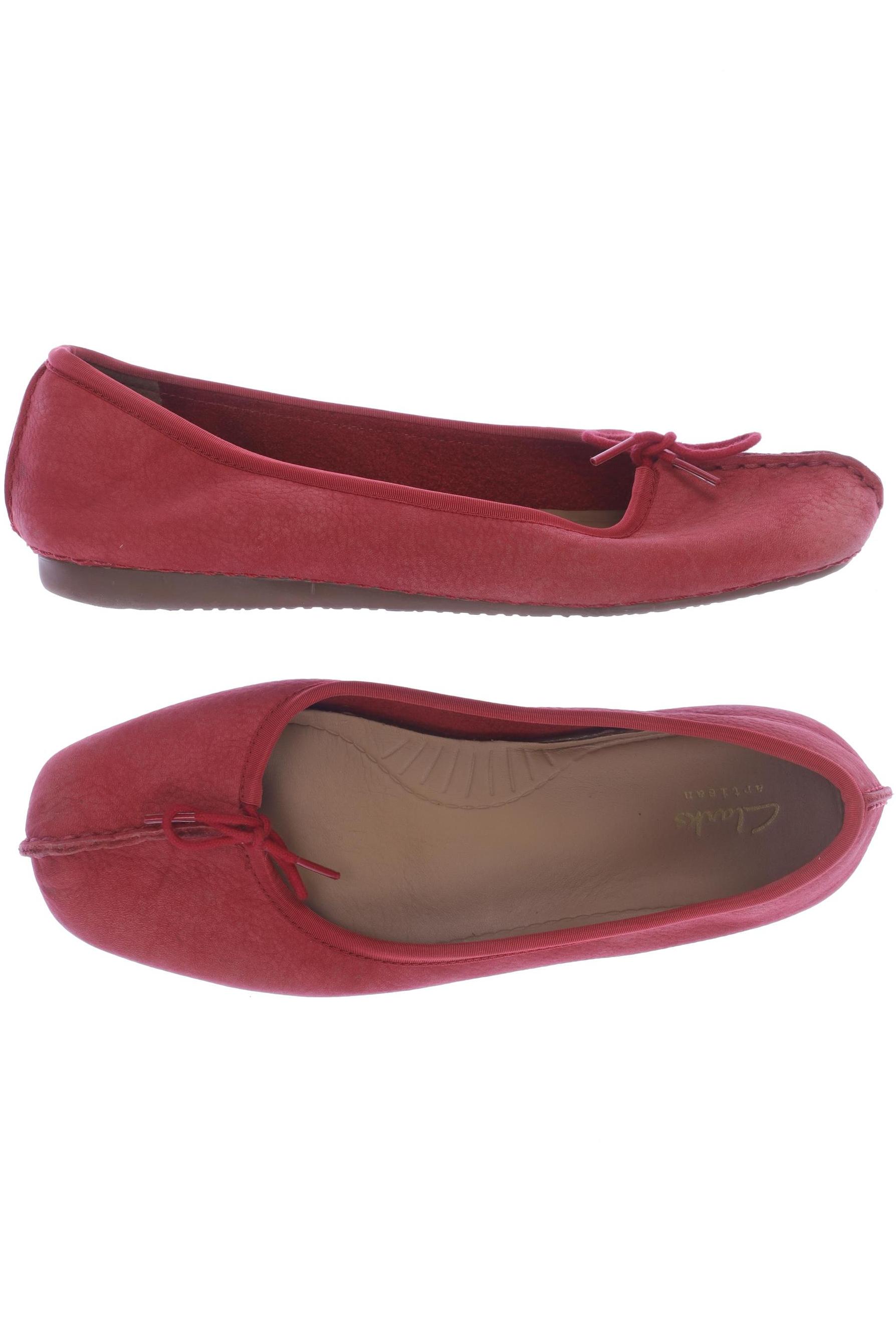 

Clarks Damen Ballerinas, rot