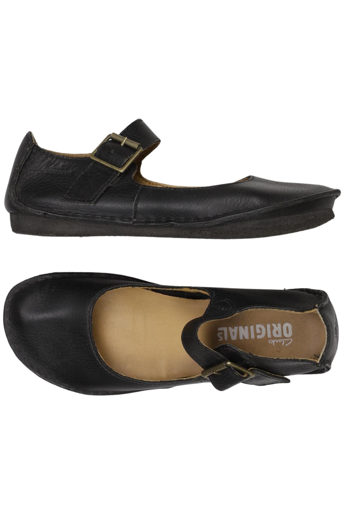 

Clarks Damen Ballerinas, schwarz, Gr. 5