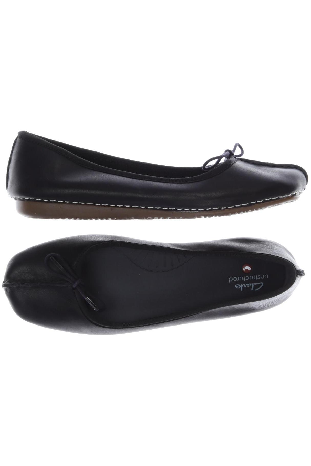 

Clarks Damen Ballerinas, schwarz, Gr. 38