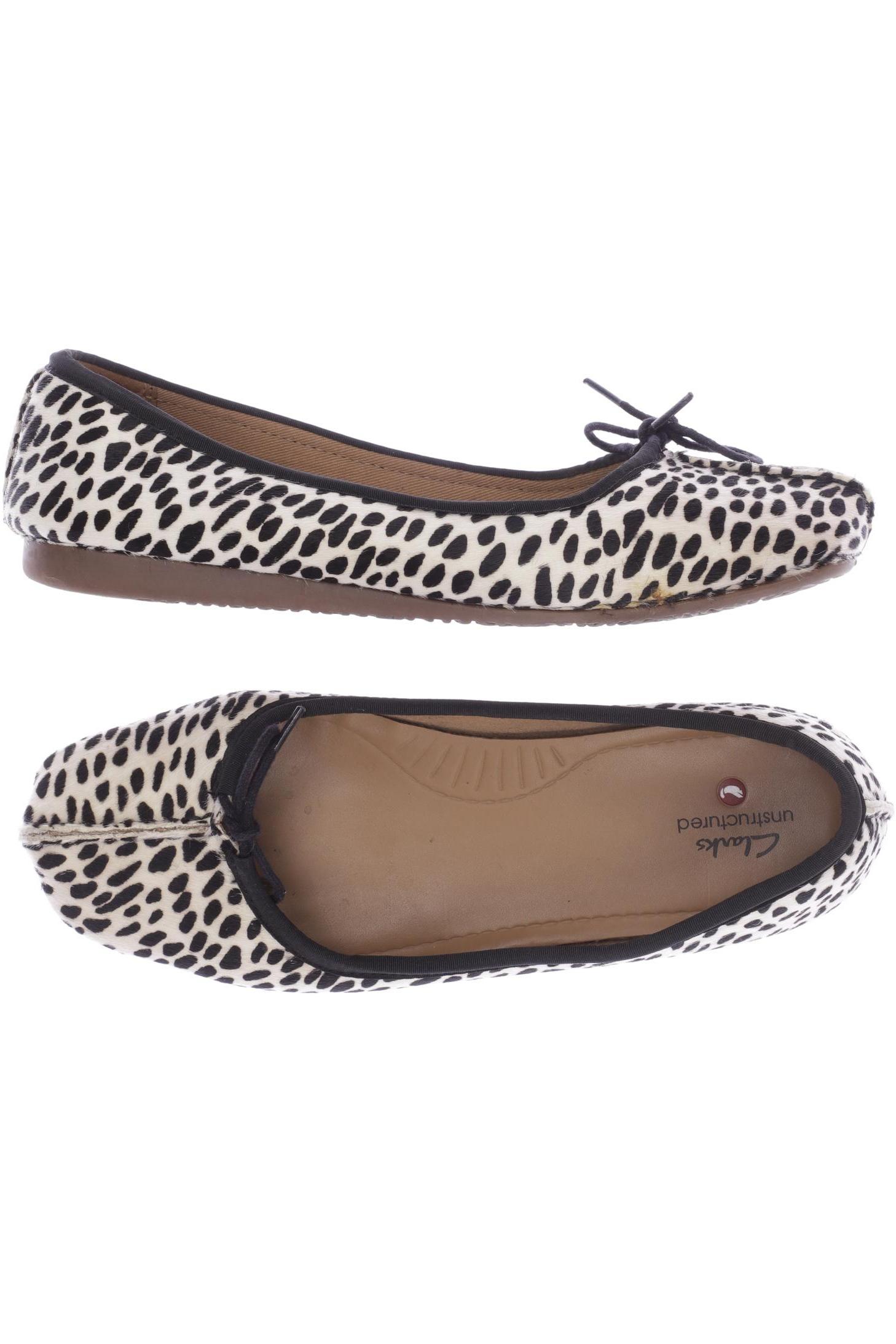 

Clarks Damen Ballerinas, cremeweiß