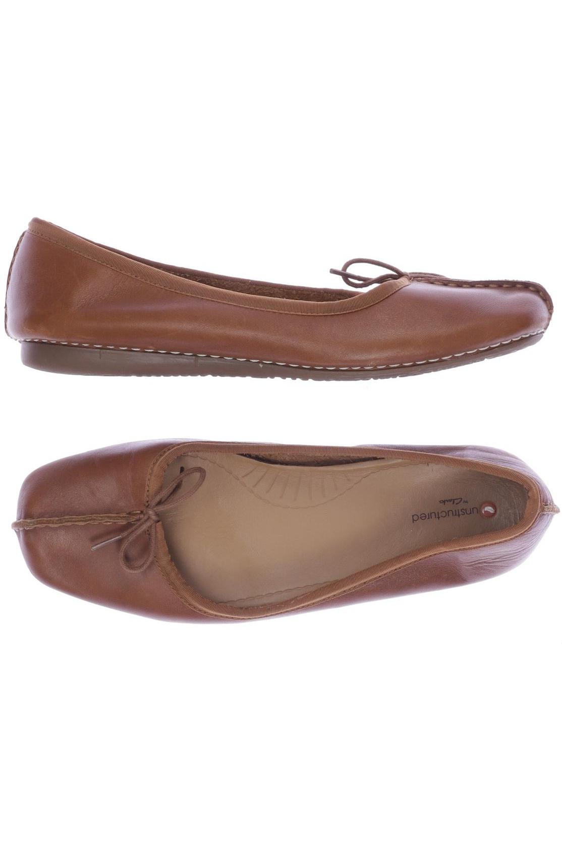 

Clarks Damen Ballerinas, braun, Gr. 40