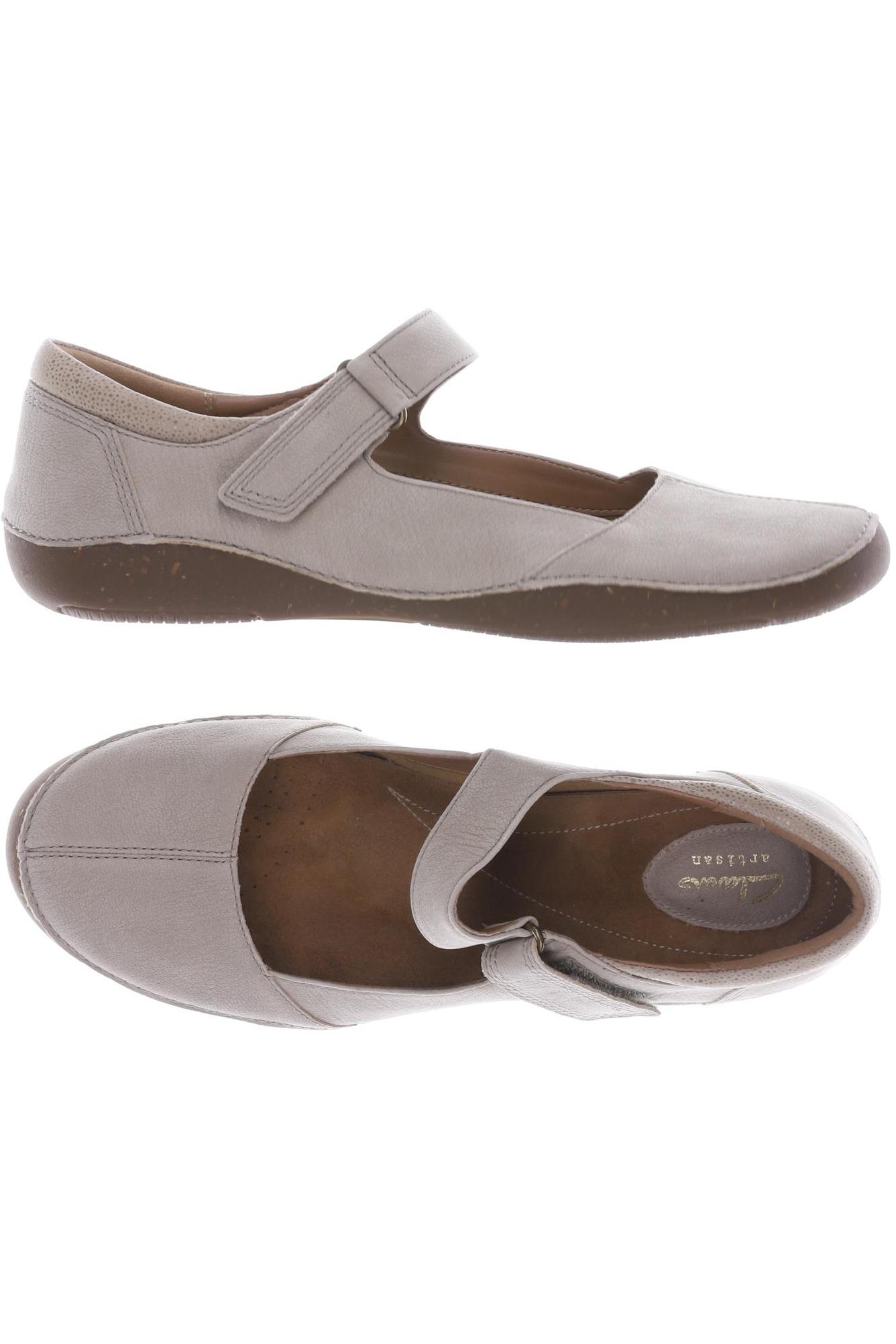 

Clarks Damen Ballerinas, beige