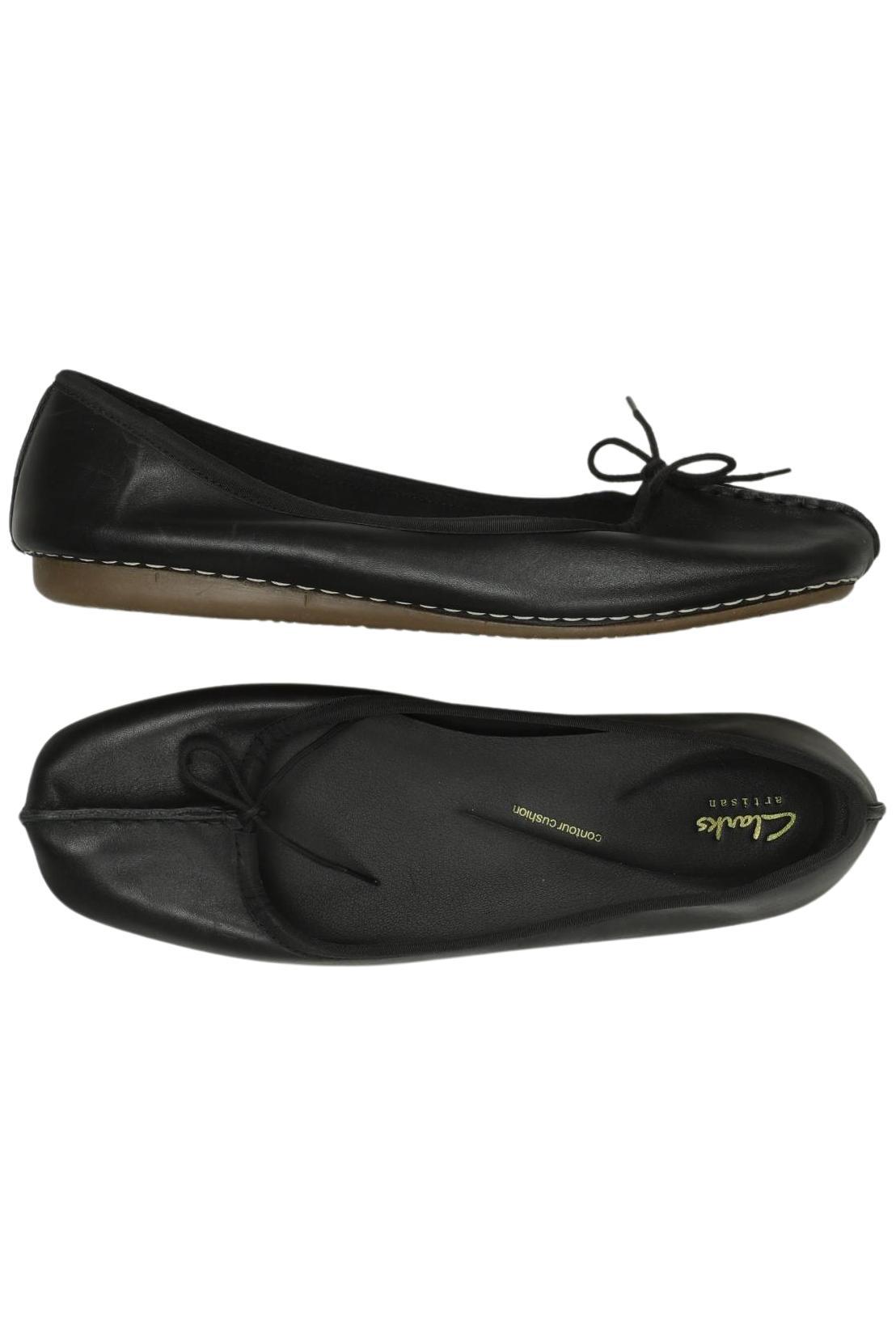 

Clarks Damen Ballerinas, schwarz, Gr. 43