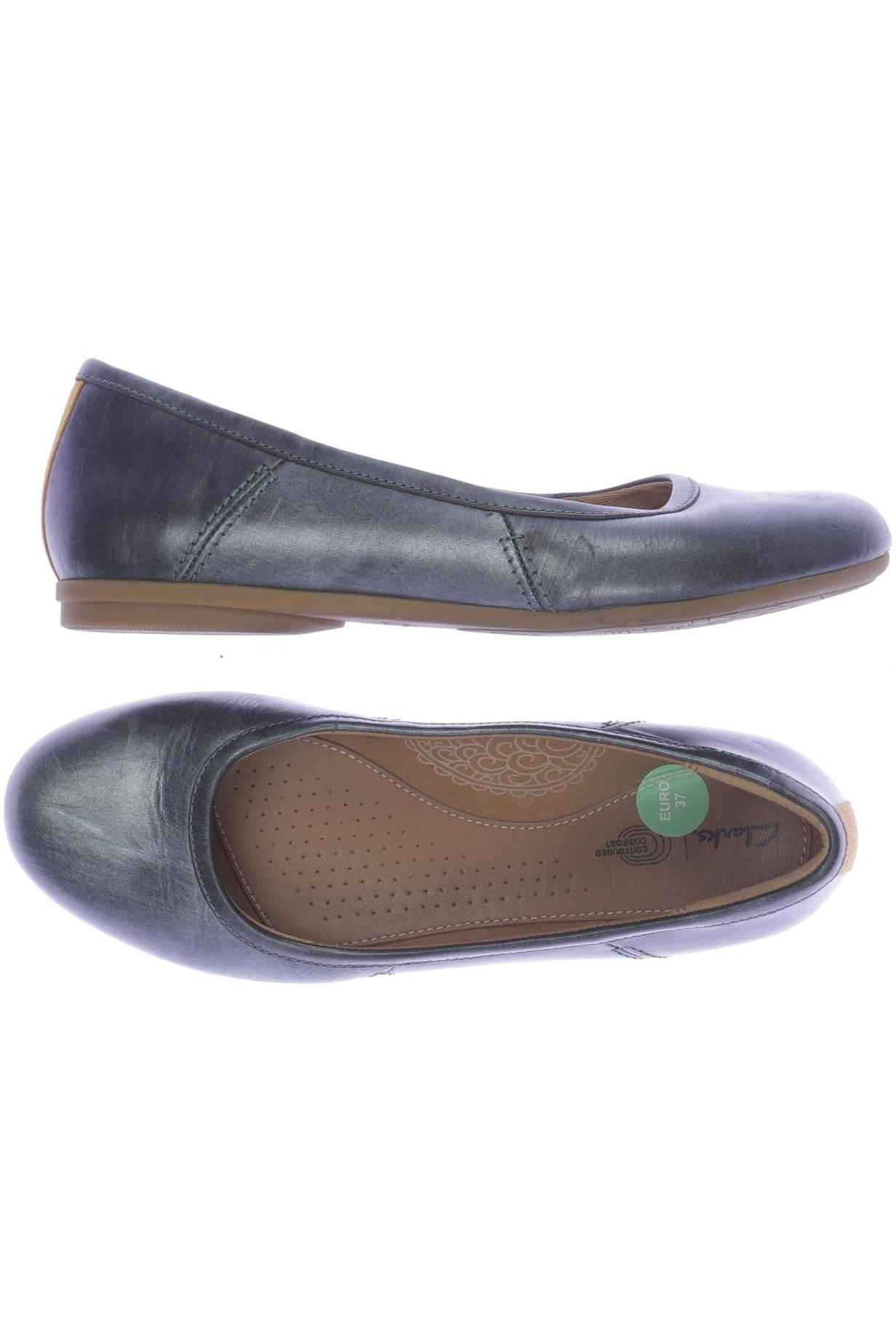 

Clarks Damen Ballerinas, blau