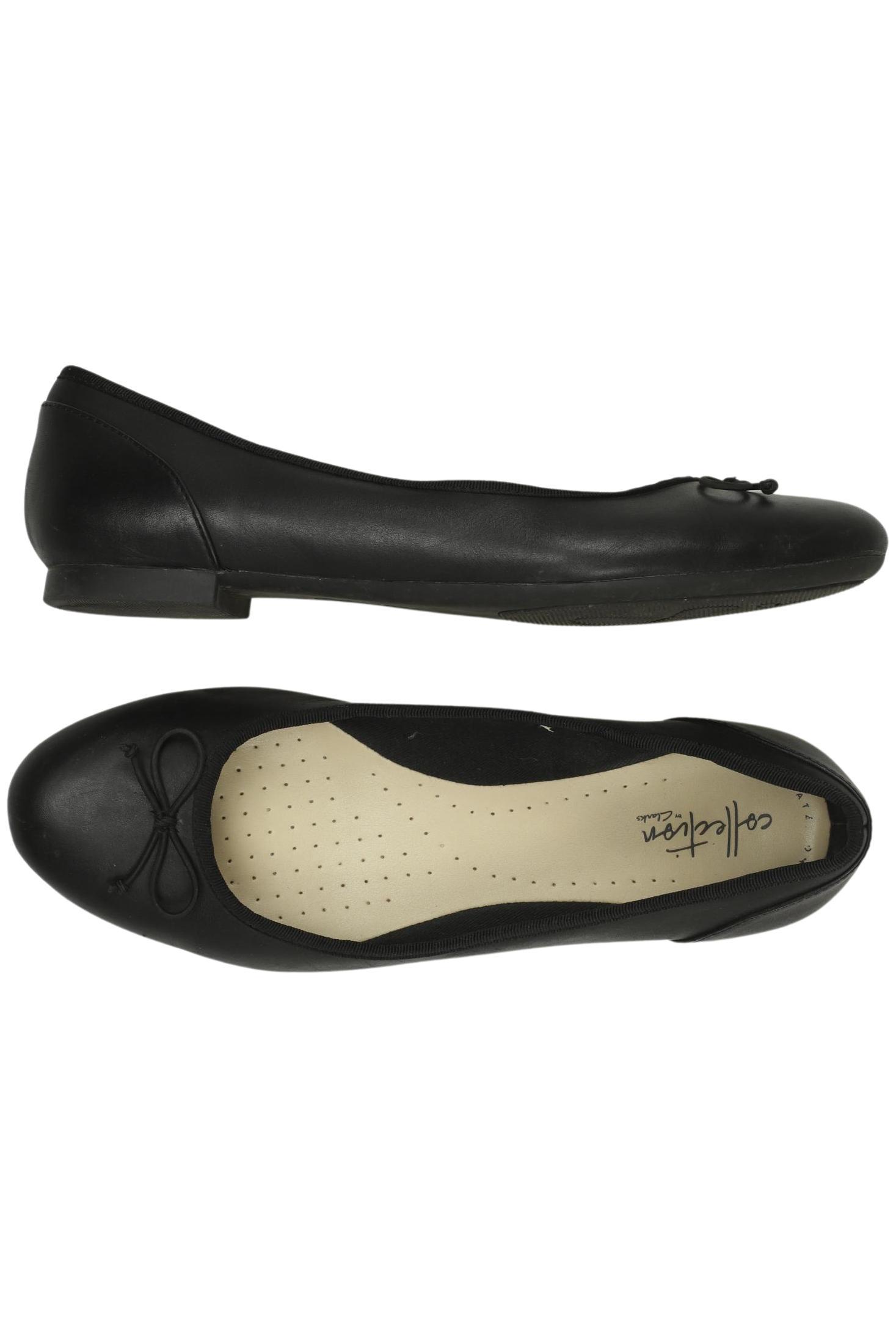 

Clarks Damen Ballerinas, schwarz, Gr. 40