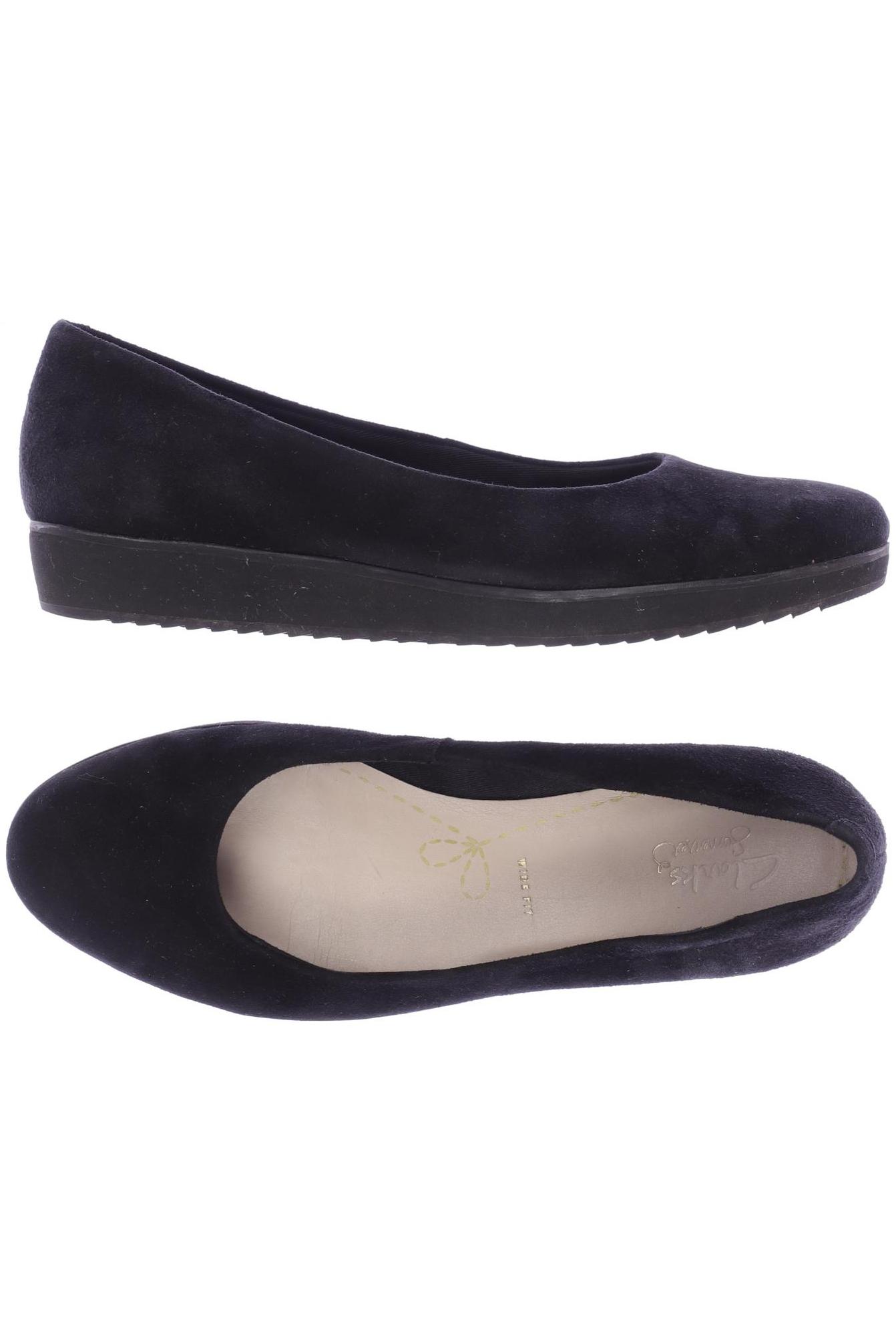 

Clarks Damen Ballerinas, schwarz, Gr. 37.5