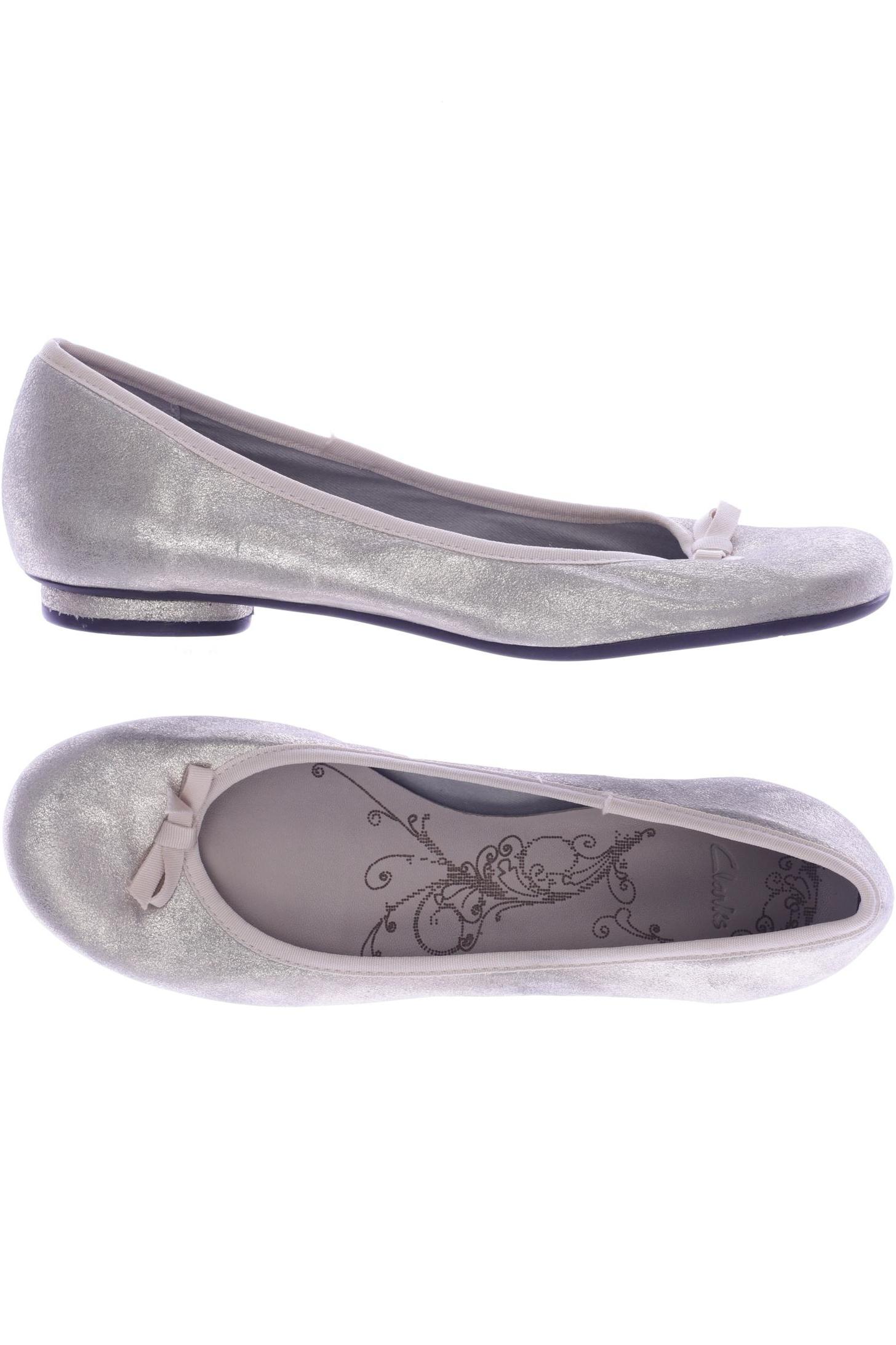 

Clarks Damen Ballerinas, beige, Gr. 7.5