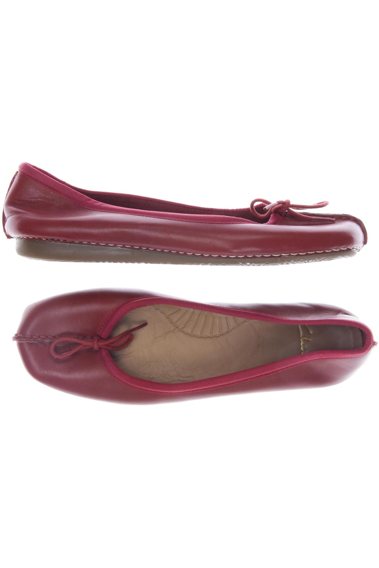 

Clarks Damen Ballerinas, rot