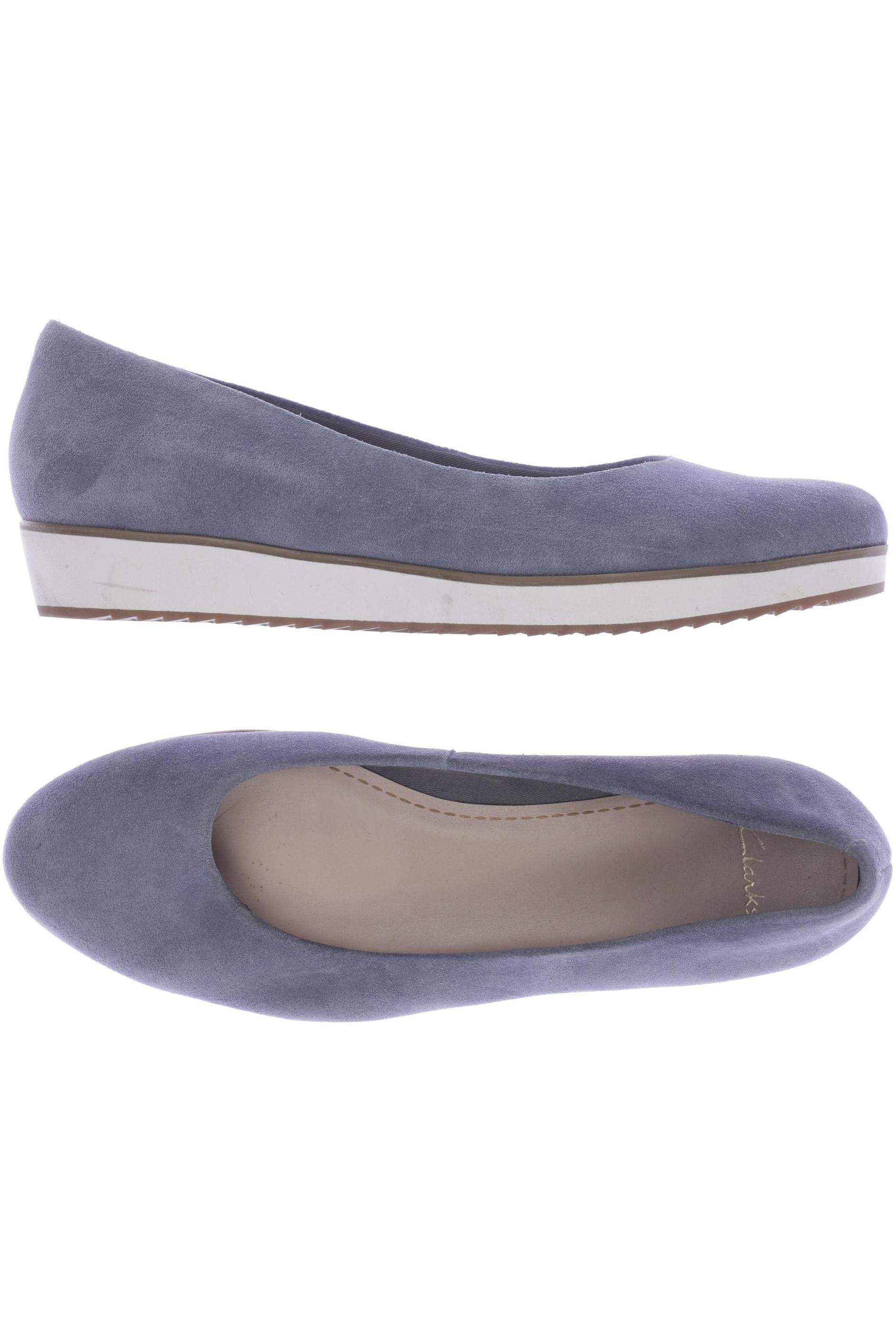 

Clarks Damen Ballerinas, hellblau