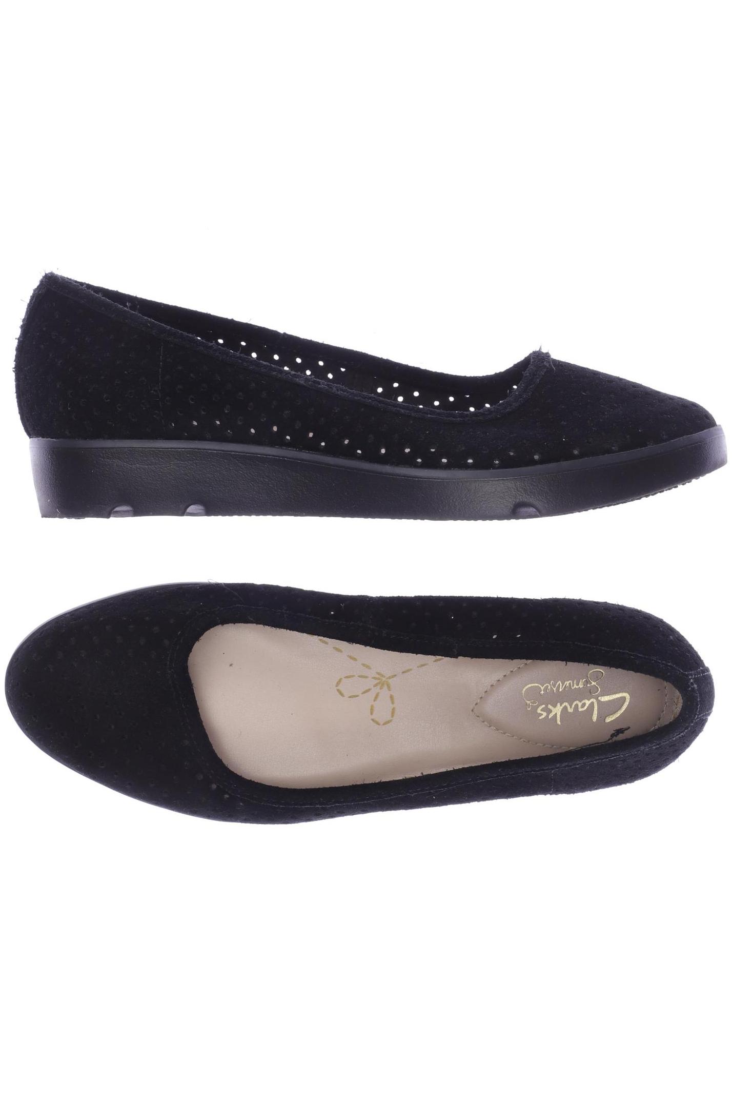 

Clarks Damen Ballerinas, schwarz