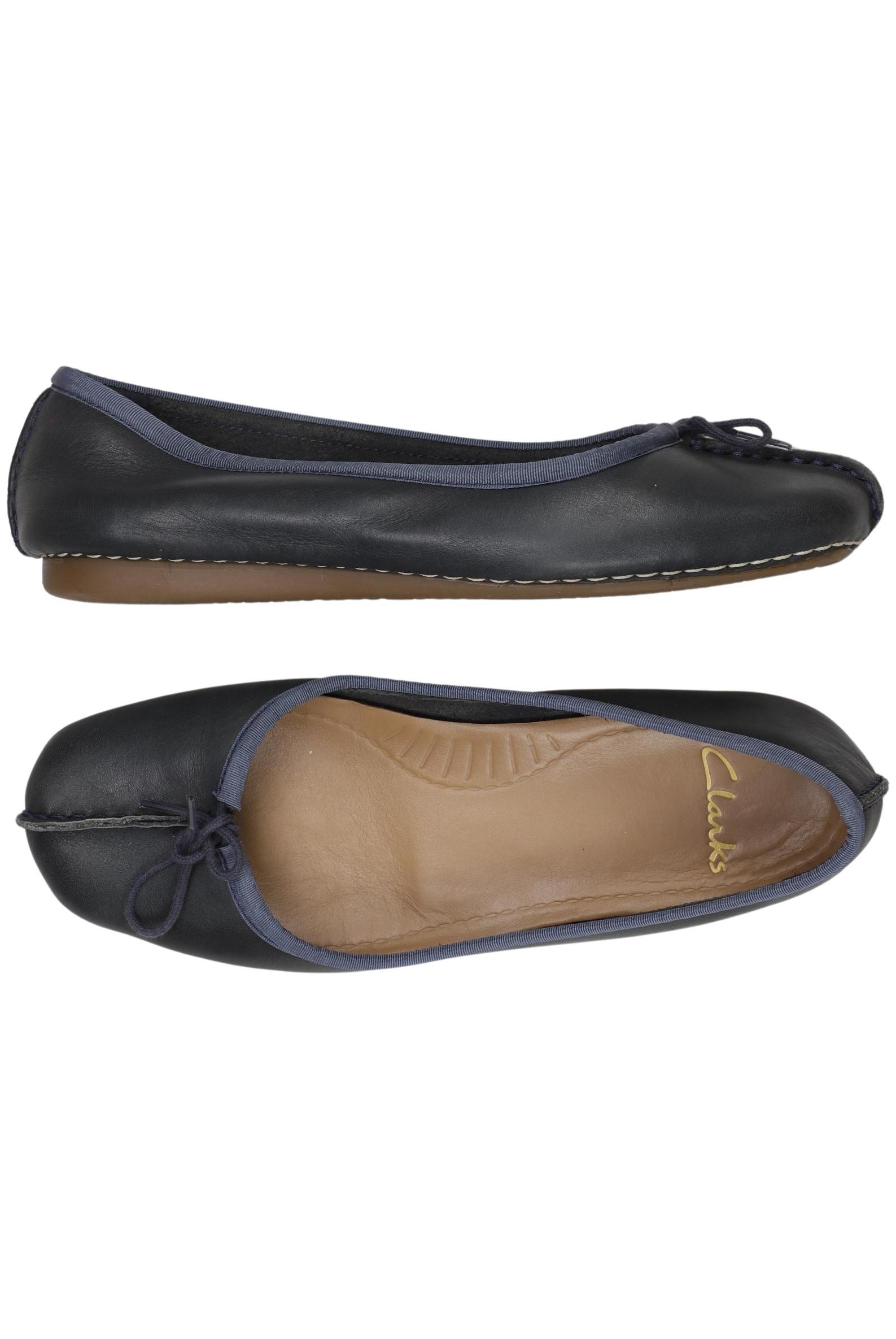 

Clarks Damen Ballerinas, marineblau, Gr. 5