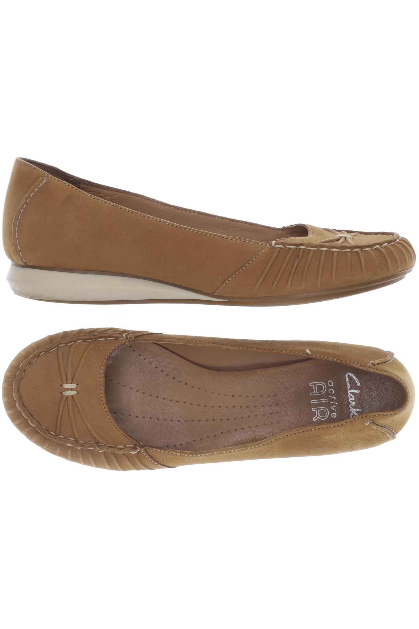 

Clarks Damen Ballerinas, braun, Gr. 6