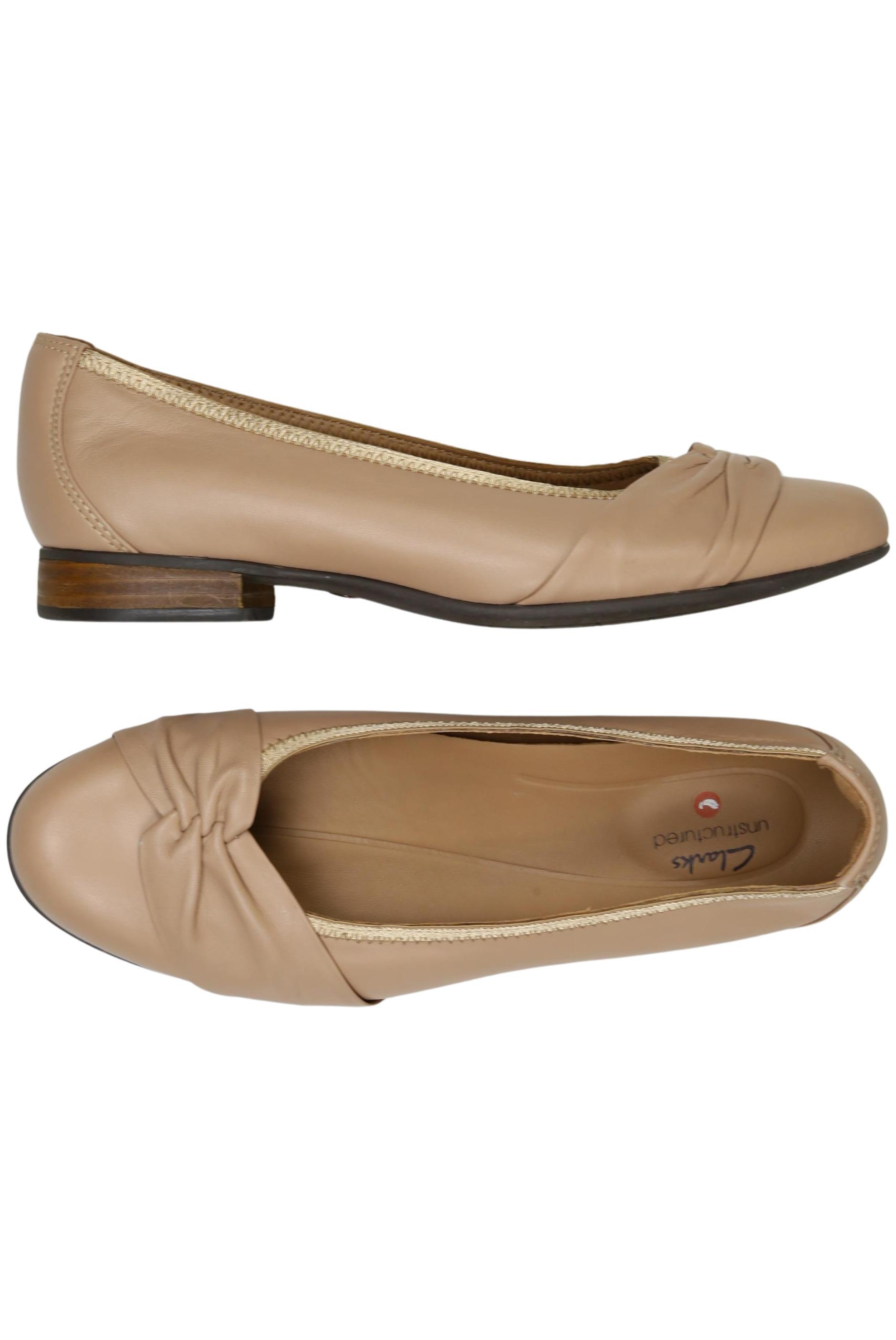 

Clarks Damen Ballerinas, beige, Gr. 39.5