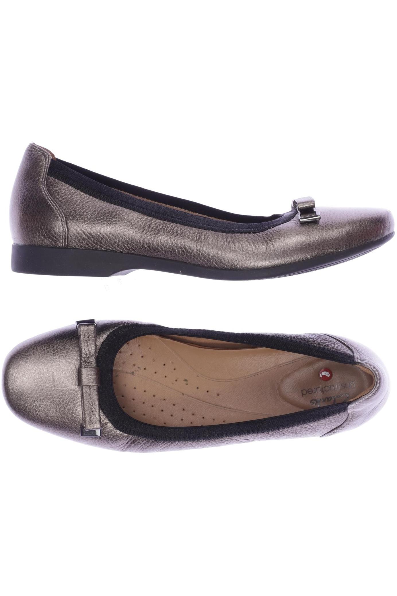 

Clarks Damen Ballerinas, braun, Gr. 37.5