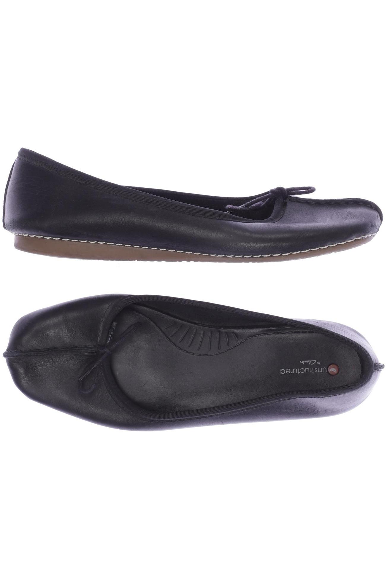 

Clarks Damen Ballerinas, schwarz, Gr. 39.5